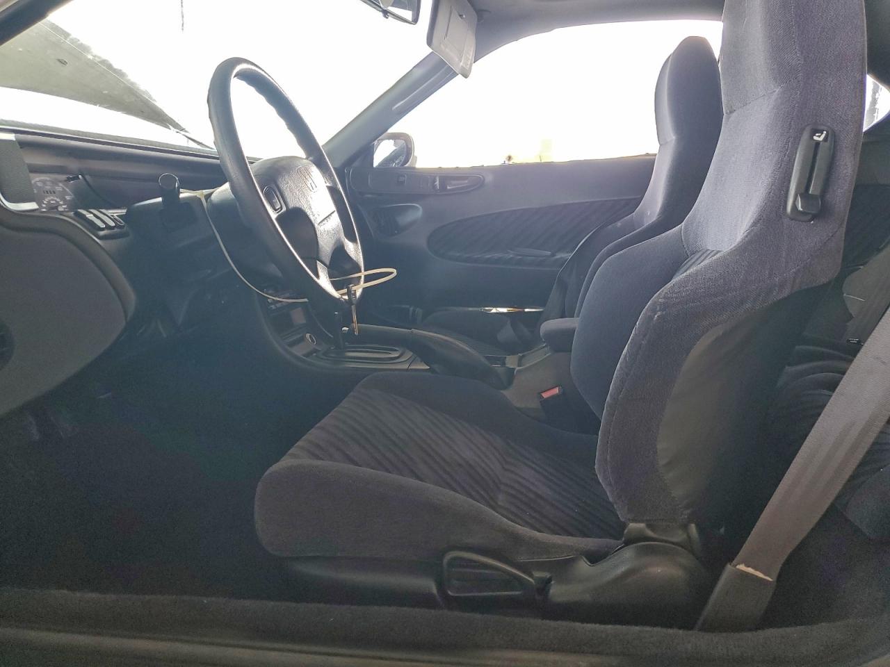 1996 Honda Prelude S White vin: JHMBA8244TC001318