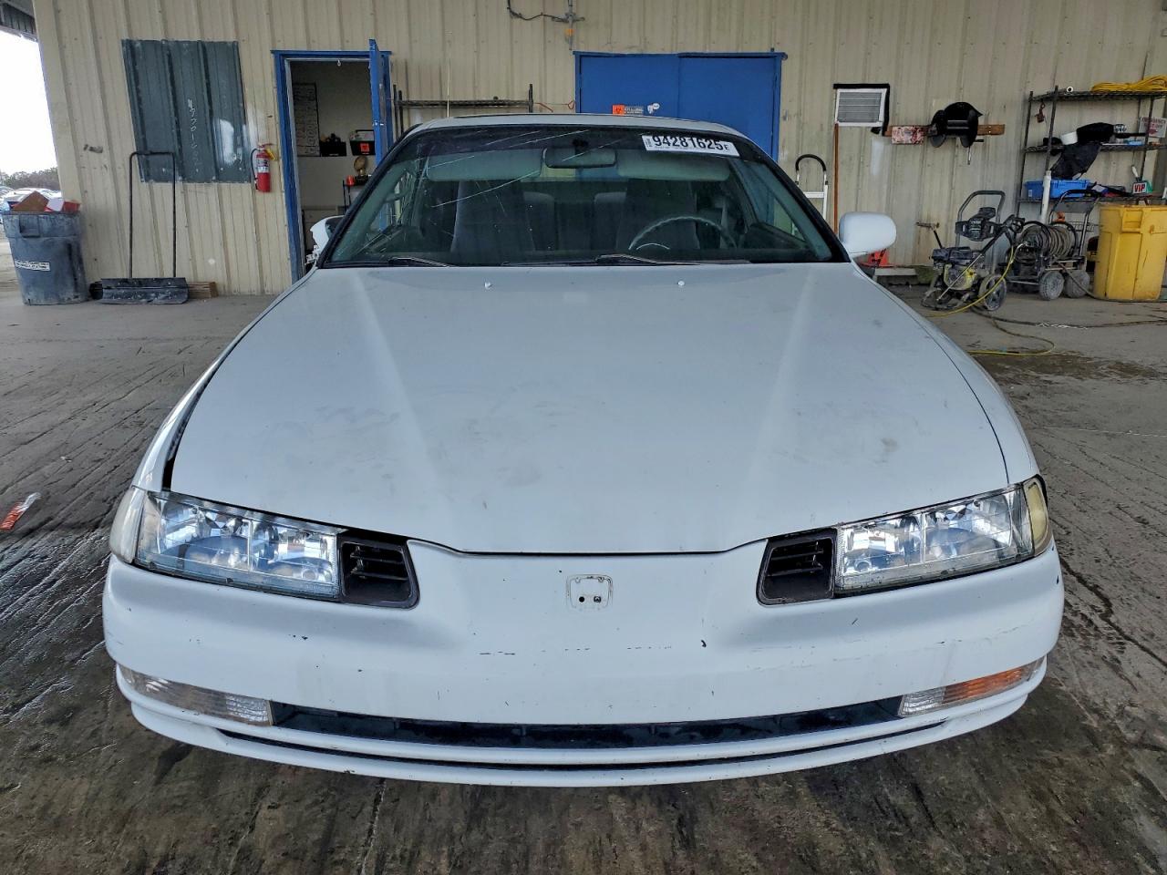 1996 Honda Prelude S White vin: JHMBA8244TC001318