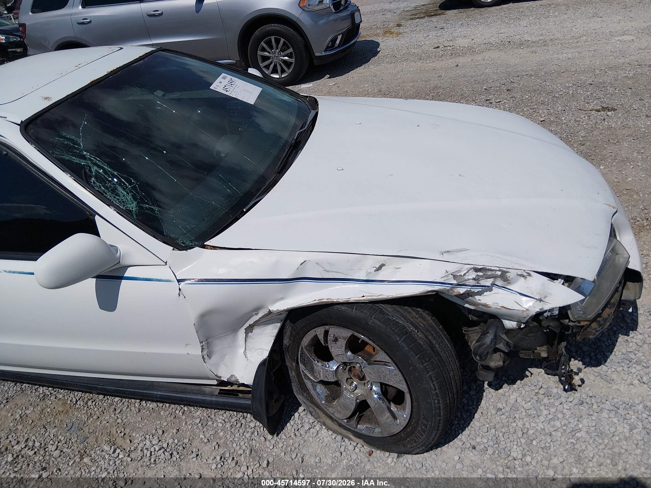 1992 Honda Prelude S Белый vin: JHMBA8246NC006667