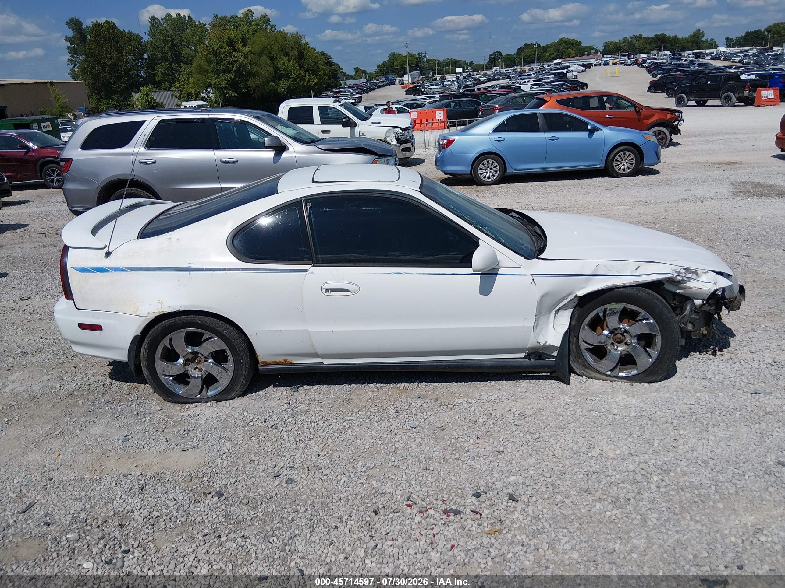 1992 Honda Prelude S Белый vin: JHMBA8246NC006667