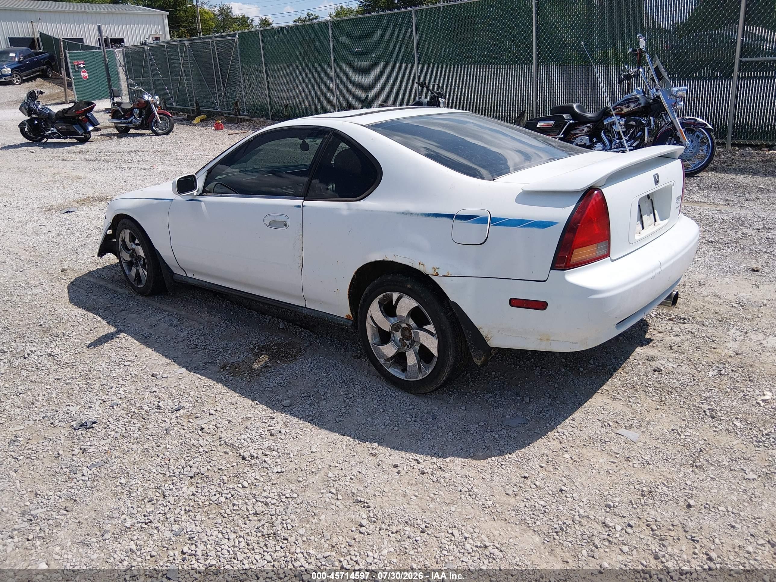 1992 Honda Prelude S Белый vin: JHMBA8246NC006667
