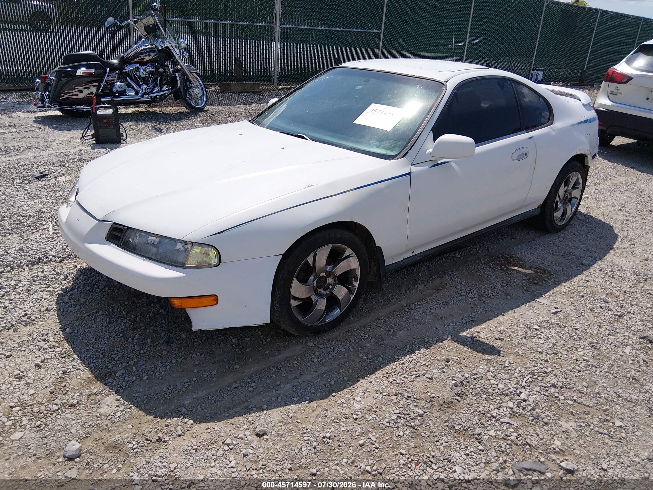 1992 Honda Prelude S Белый vin: JHMBA8246NC006667