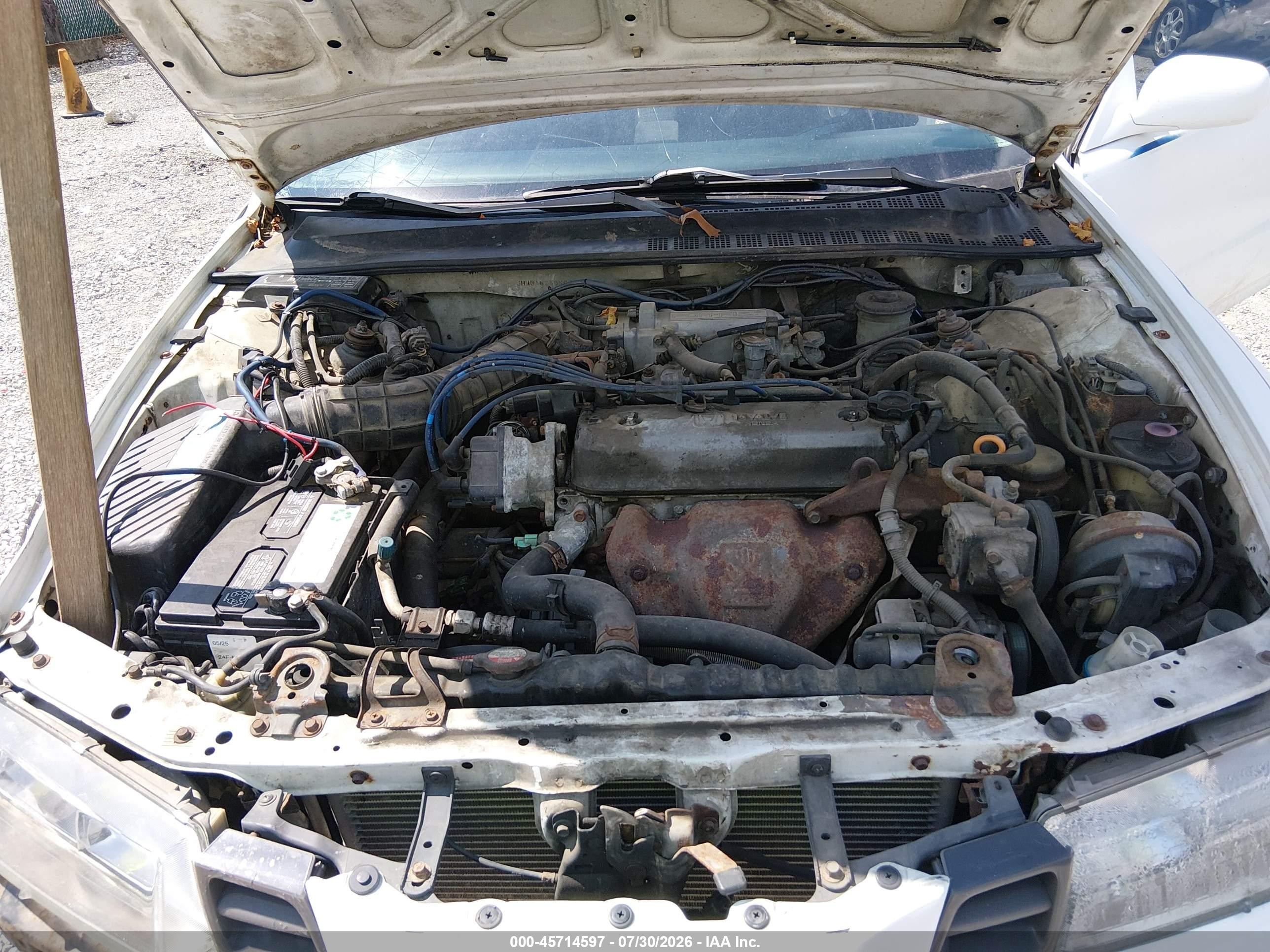 1992 Honda Prelude S Белый vin: JHMBA8246NC006667