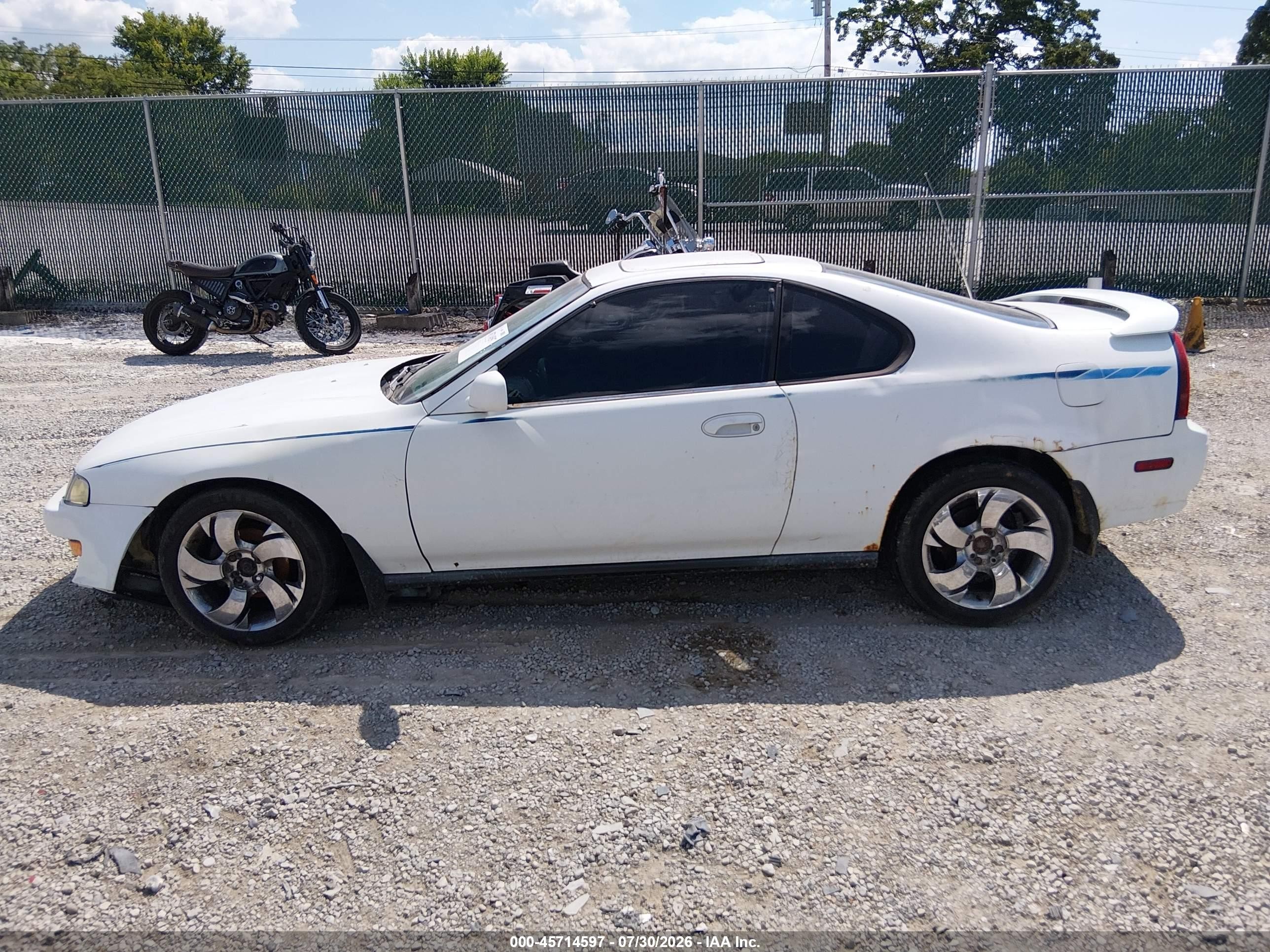 1992 Honda Prelude S Белый vin: JHMBA8246NC006667
