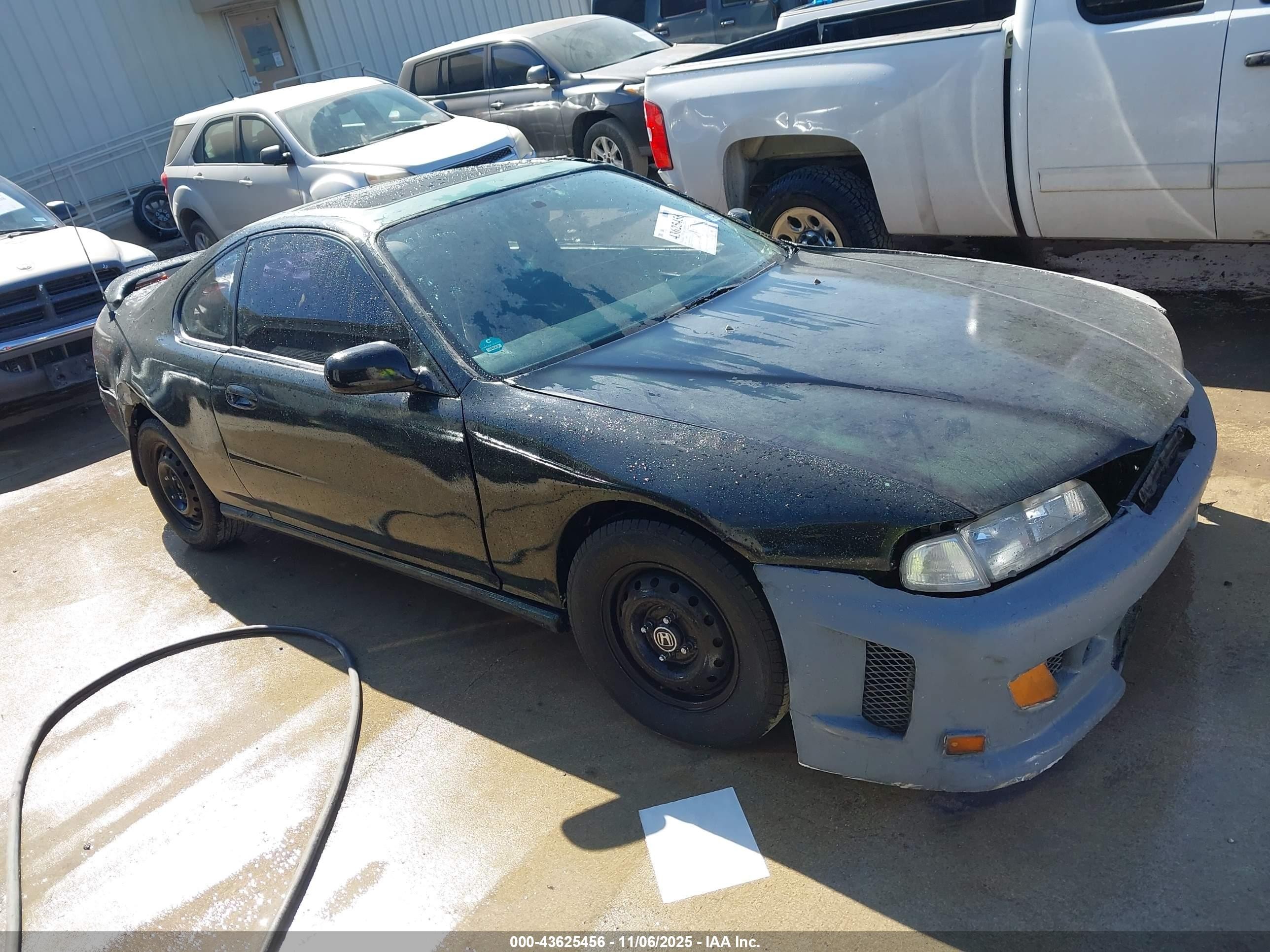 1996 Honda Prelude S Green vin: JHMBA8247TC002205