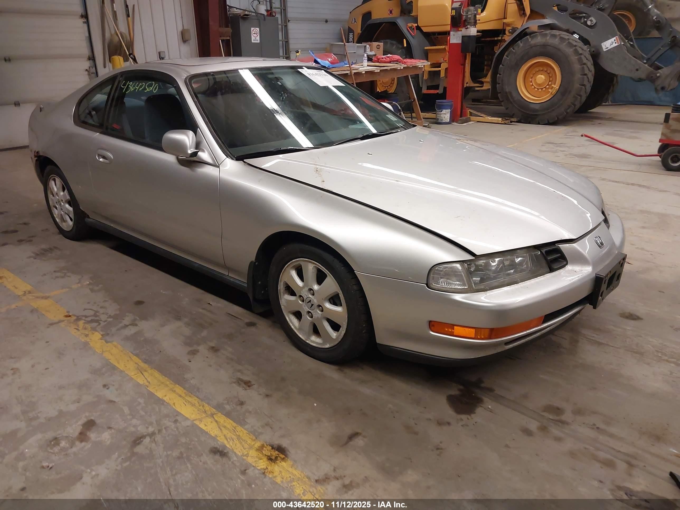 1992 Honda Prelude Si Alb/sr Серебряный vin: JHMBB2152NC023471