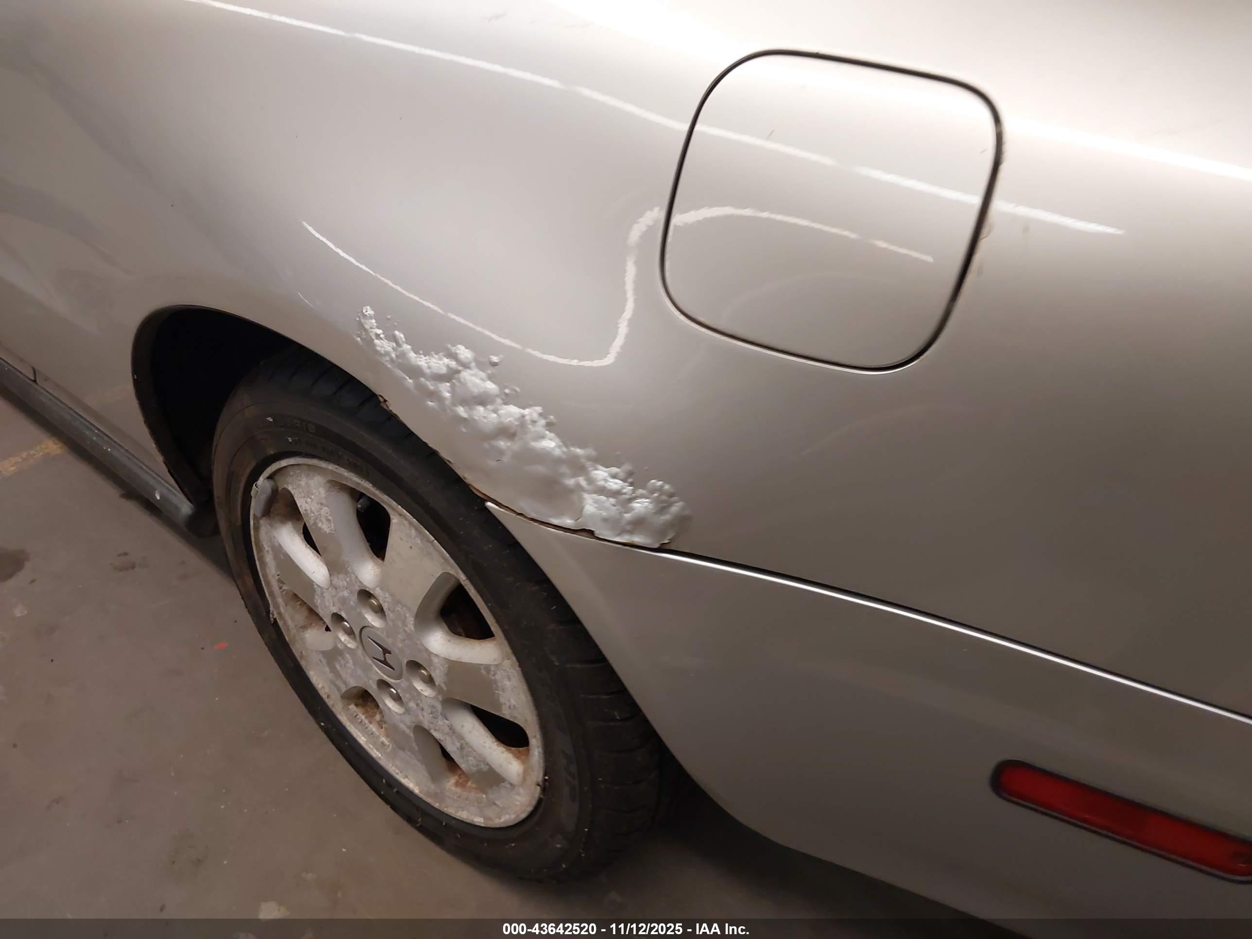 1992 Honda Prelude Si Alb/sr Серебряный vin: JHMBB2152NC023471