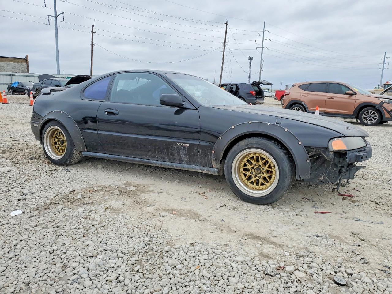 1992 Honda Prelude Si Alb Черный vin: JHMBB2153NC008798