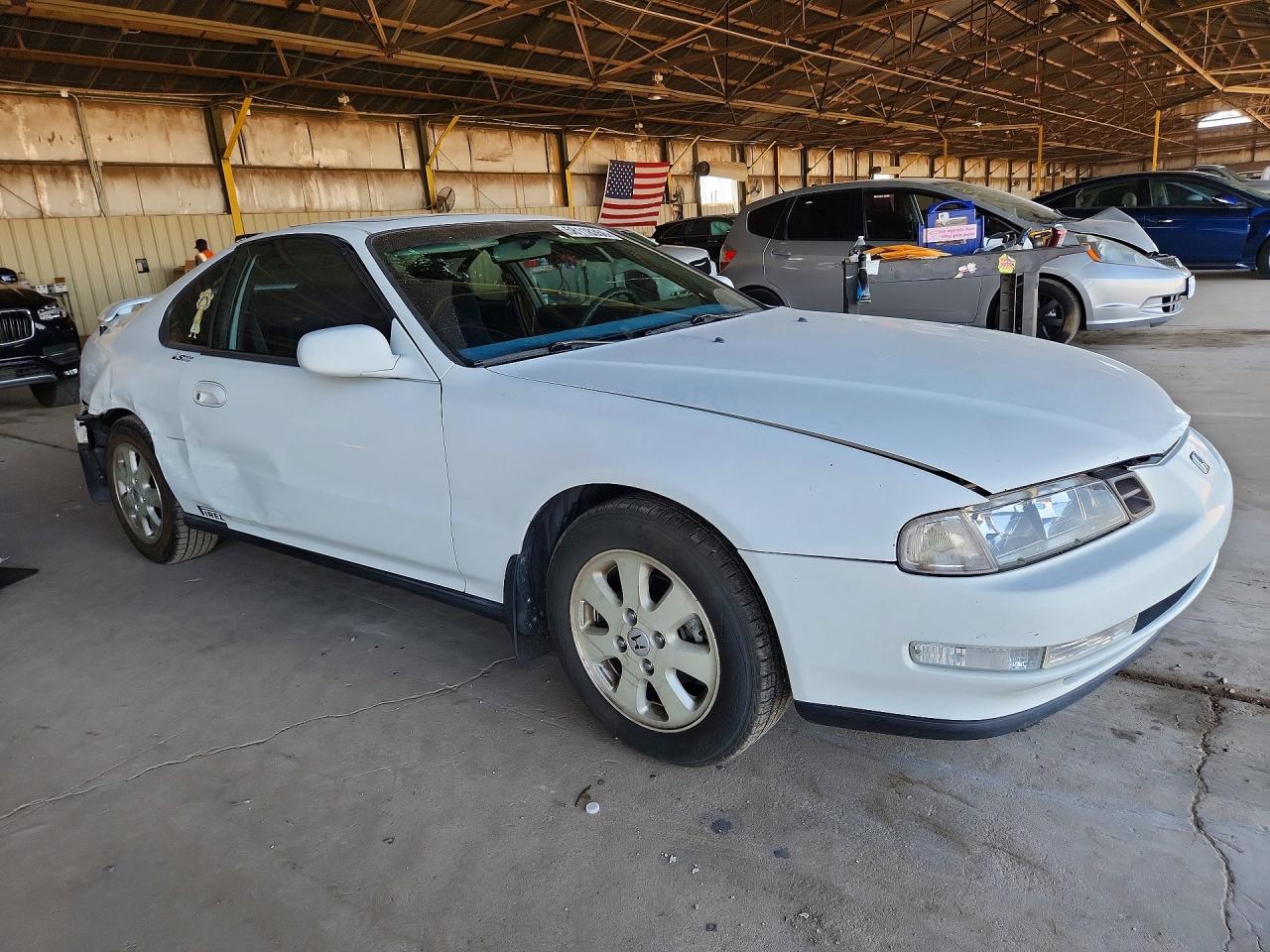 1993 Honda Prelude Si White vin: JHMBB2154PC004925