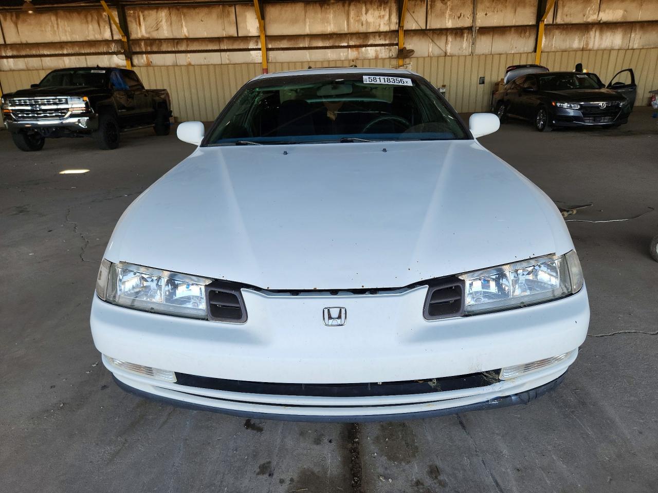 1993 Honda Prelude Si White vin: JHMBB2154PC004925