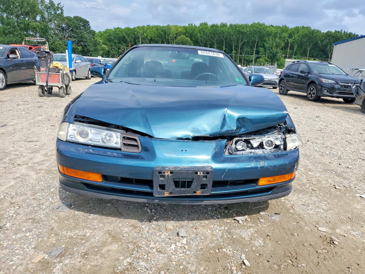 1992 Honda Prelude Si Синий vin: JHMBB2169NC014307