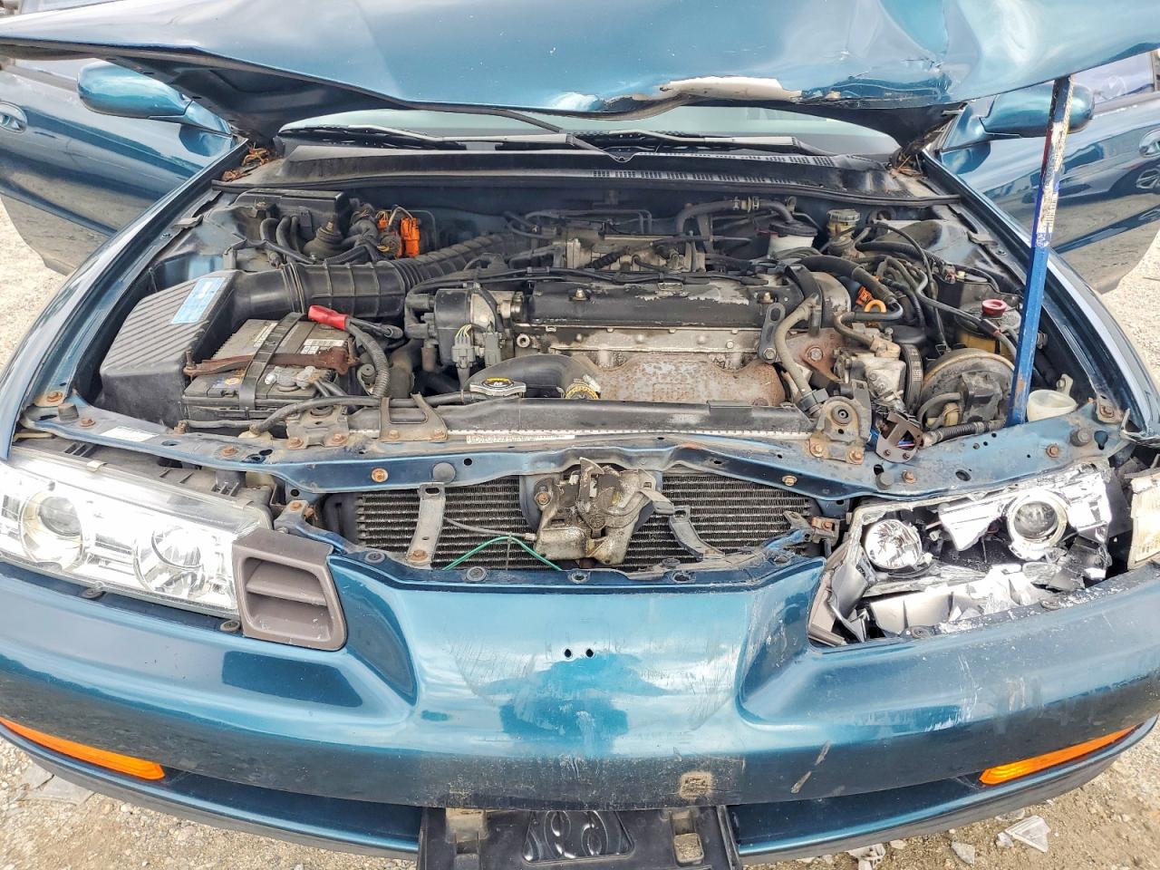 1992 Honda Prelude Si Синий vin: JHMBB2169NC014307