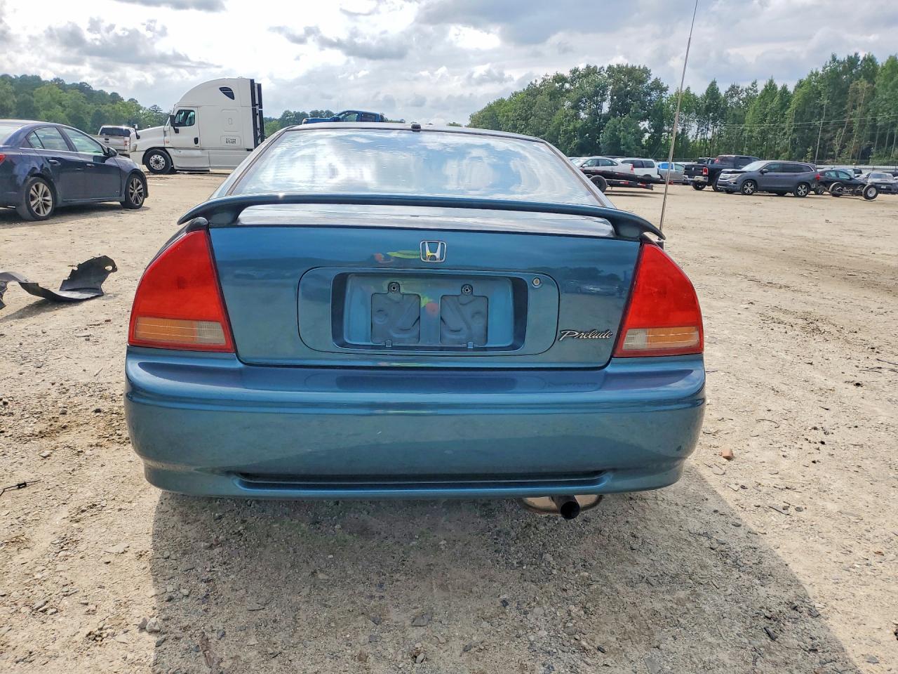 1992 Honda Prelude Si Синий vin: JHMBB2169NC014307