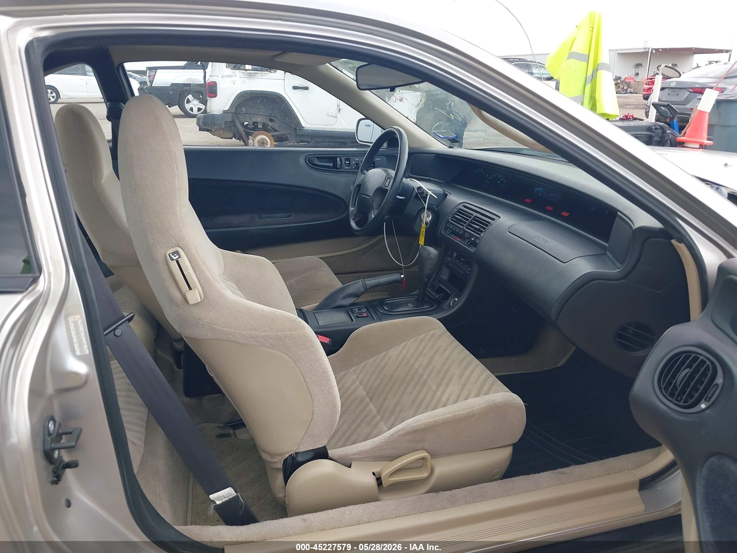 1996 Honda Prelude Si/sr Gray vin: JHMBB2250TC002419