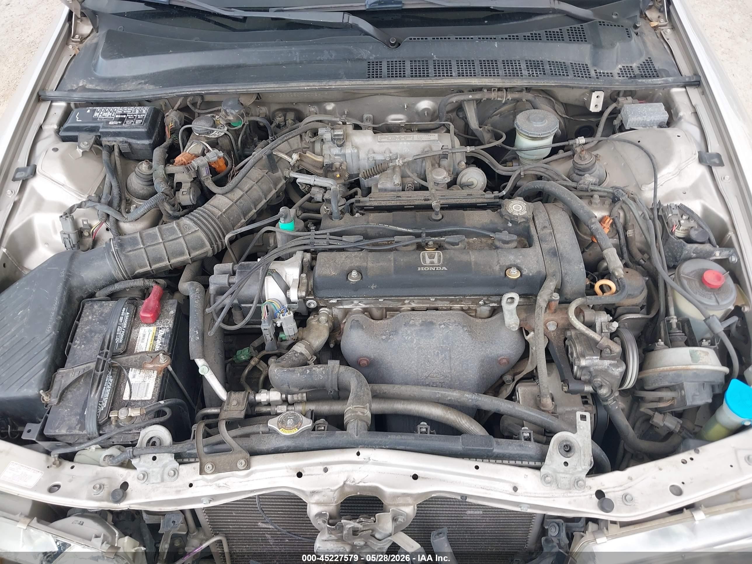 1996 Honda Prelude Si/sr Gray vin: JHMBB2250TC002419