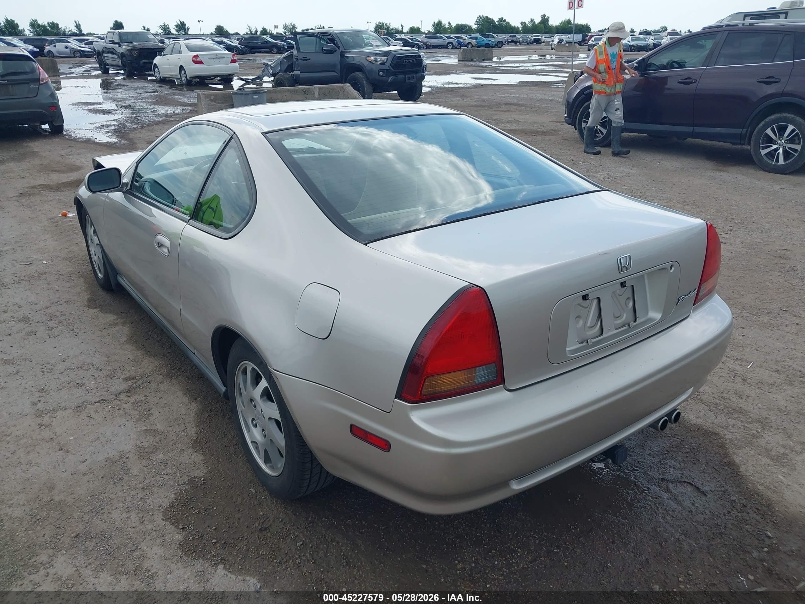 1996 Honda Prelude Si/sr Gray vin: JHMBB2250TC002419