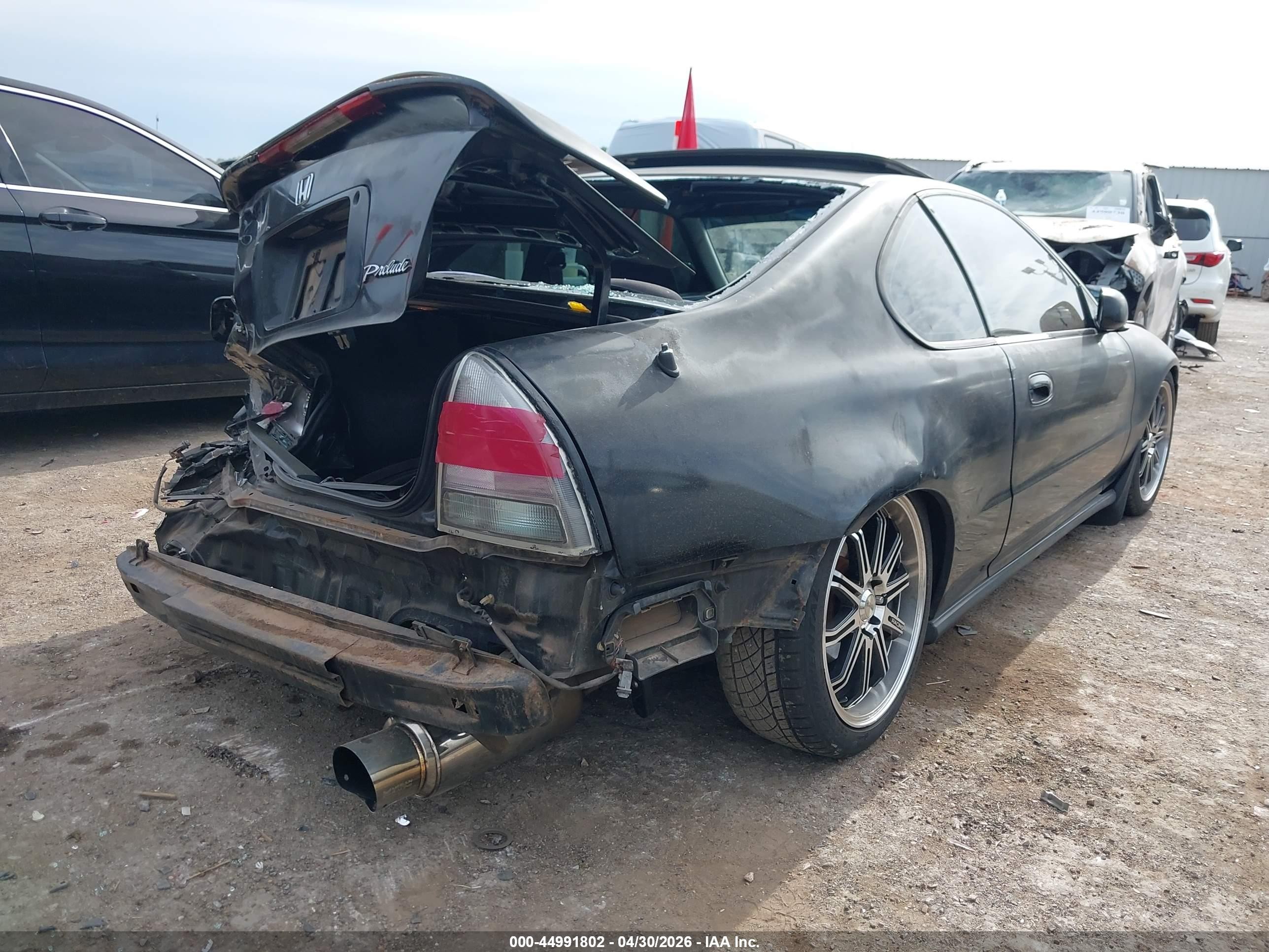 1995 Honda Prelude Si/sr Black vin: JHMBB2259SC006953