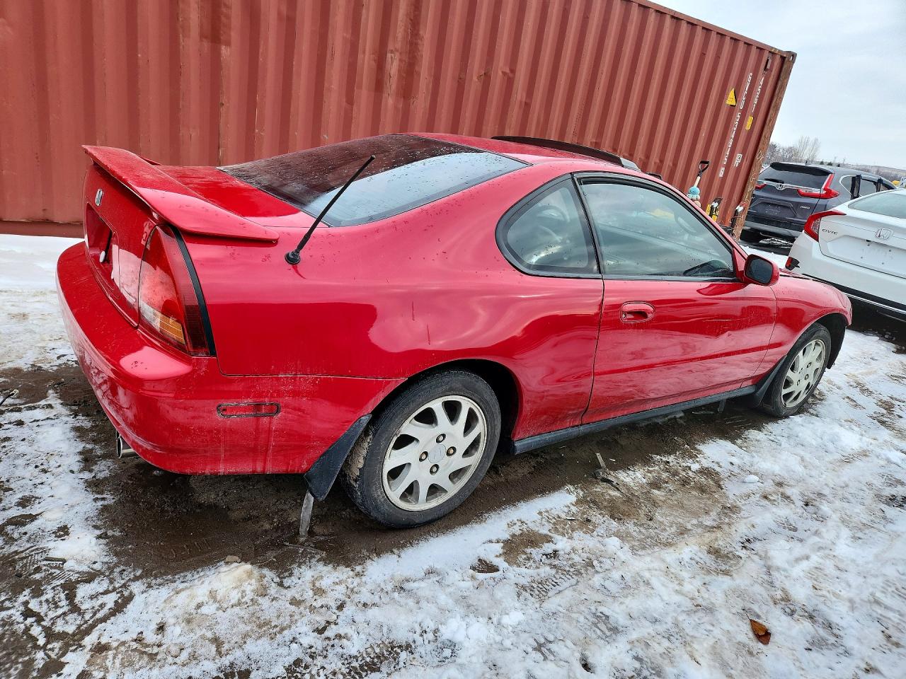 1996 Honda Prelude Si Red vin: JHMBB2259TC800241