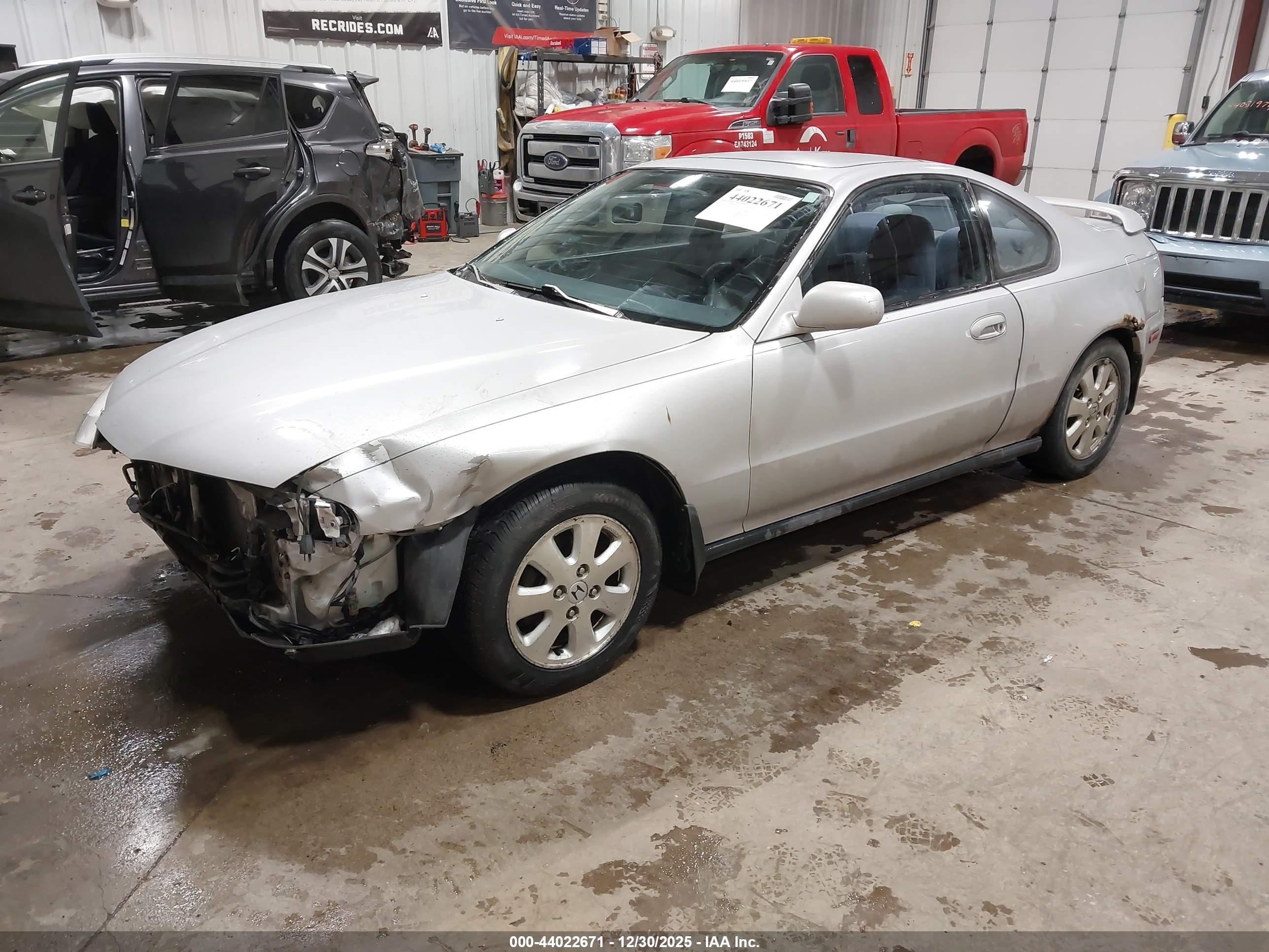 1992 Honda Prelude Si Alb/sr Серебряный vin: JHMBB225XNC022051
