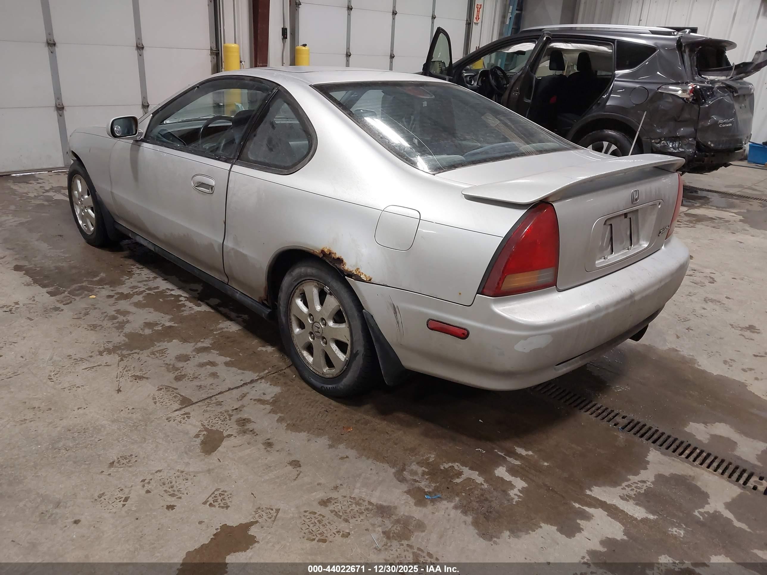 1992 Honda Prelude Si Alb/sr Серебряный vin: JHMBB225XNC022051