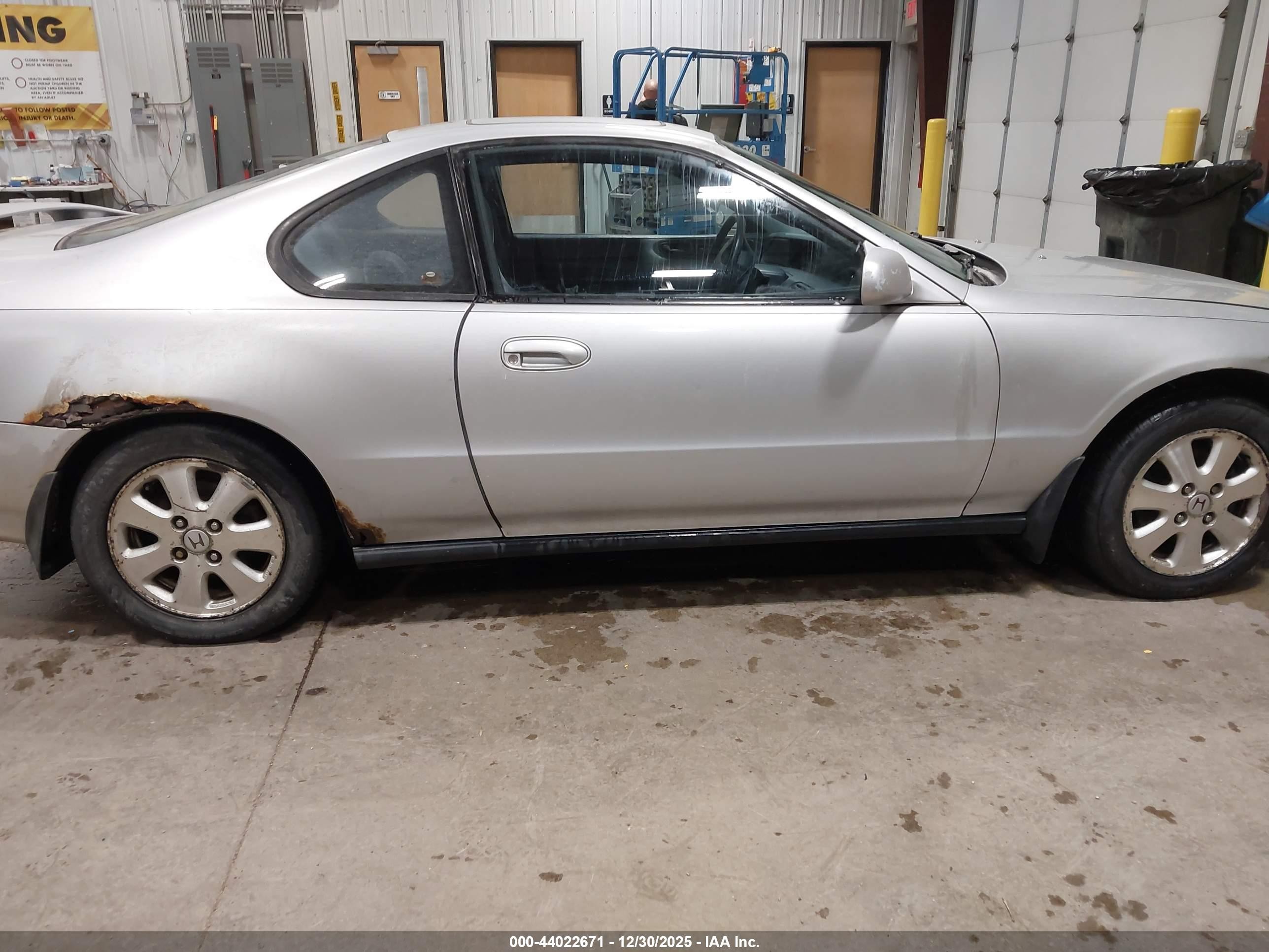 1992 Honda Prelude Si Alb/sr Серебряный vin: JHMBB225XNC022051