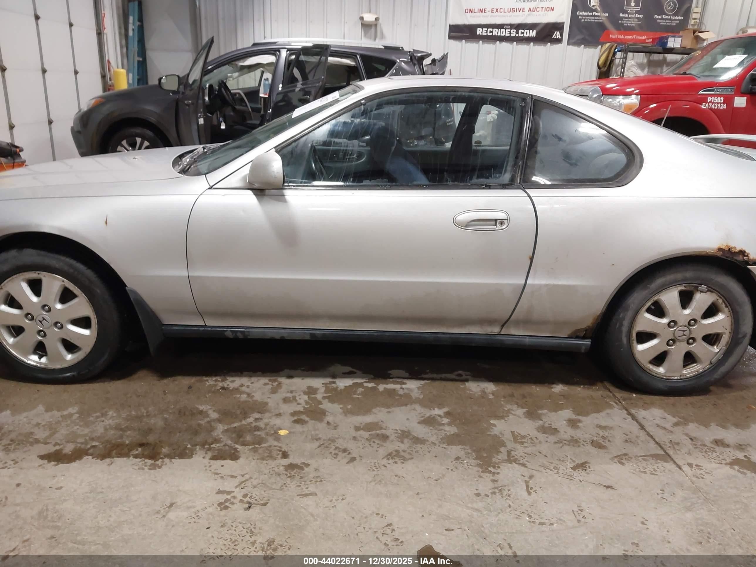 1992 Honda Prelude Si Alb/sr Серебряный vin: JHMBB225XNC022051