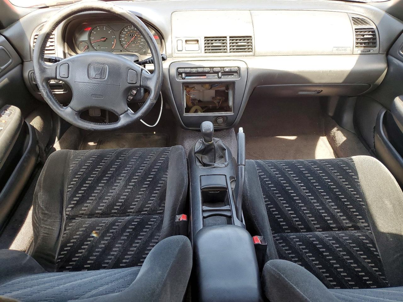 2001 Honda Prelude Red vin: JHMBB61401C007004