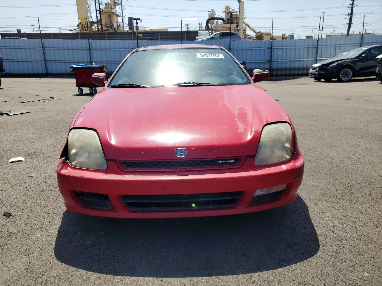 2001 Honda Prelude Red vin: JHMBB61401C007004