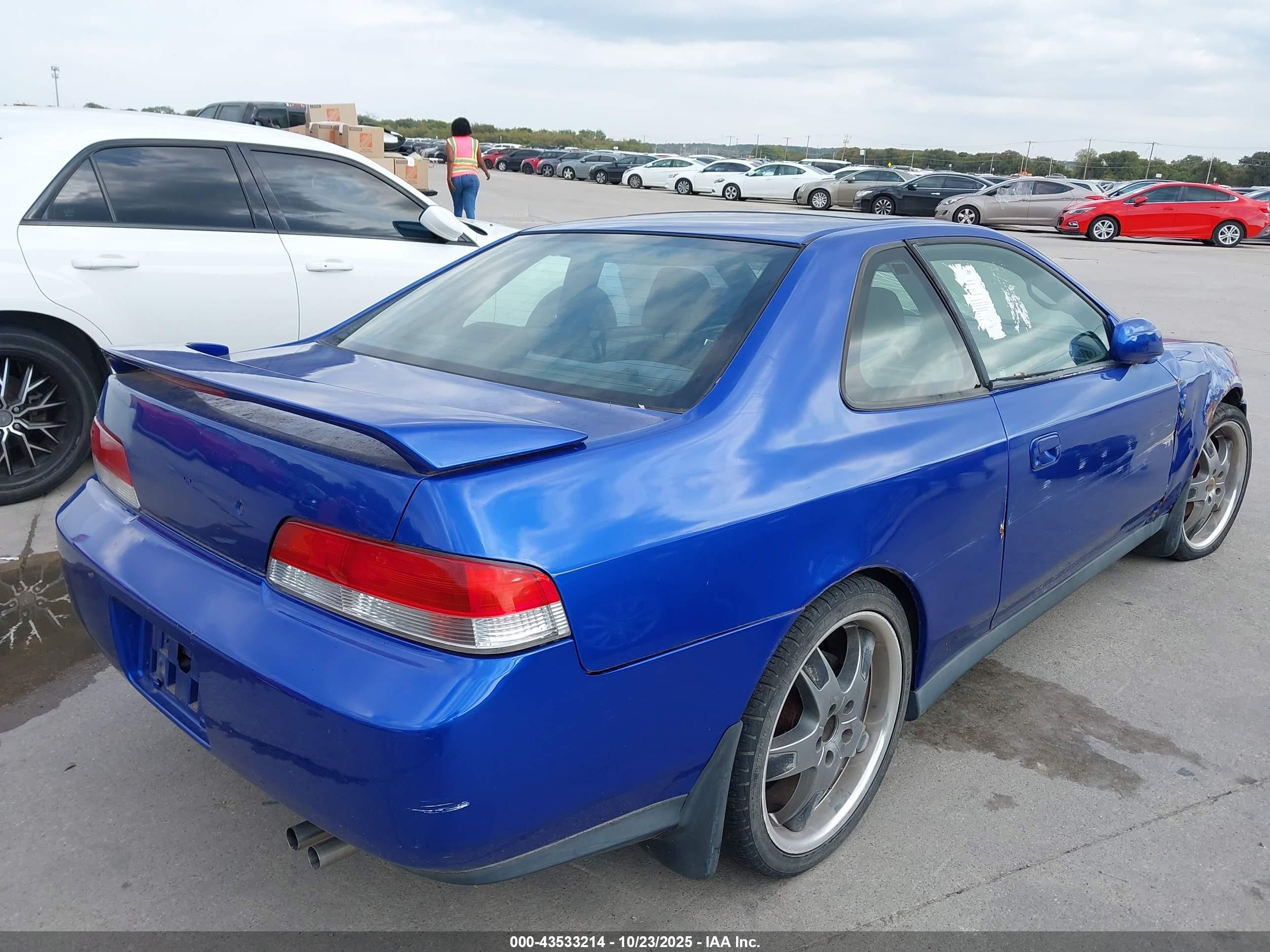 2001 Honda Prelude   Blue vin: JHMBB61421C003827