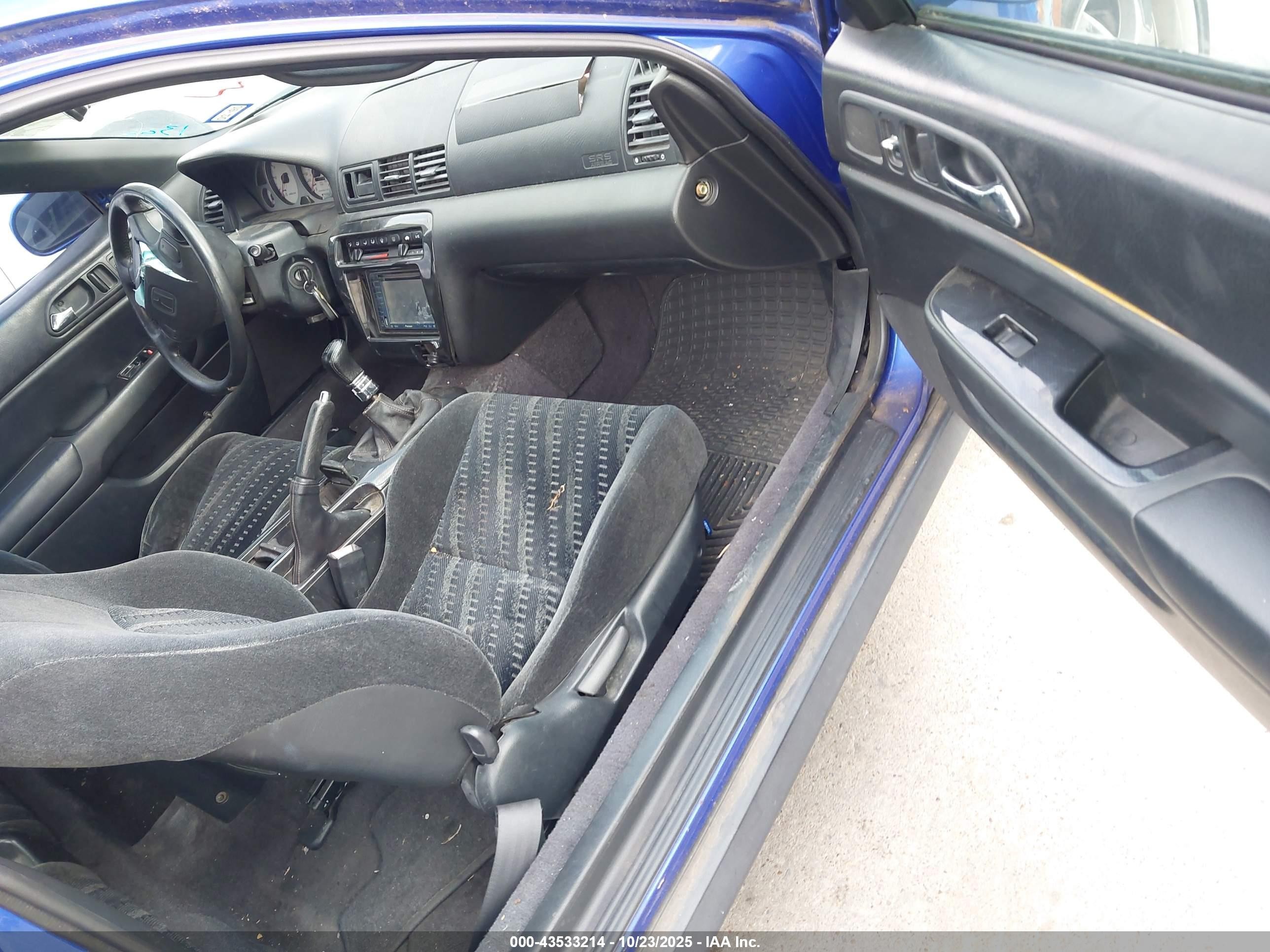 2001 Honda Prelude   Blue vin: JHMBB61421C003827