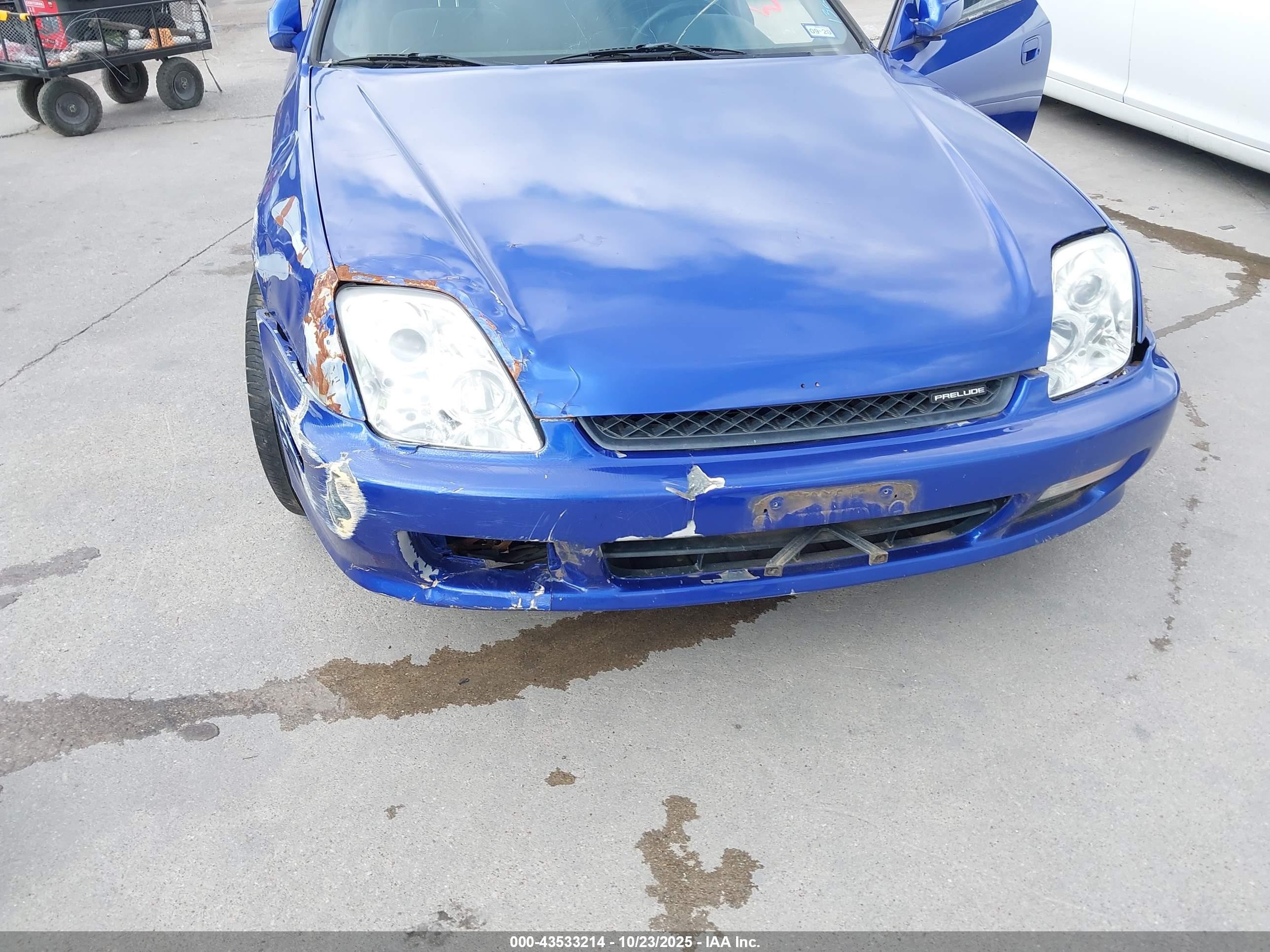 2001 Honda Prelude   Blue vin: JHMBB61421C003827