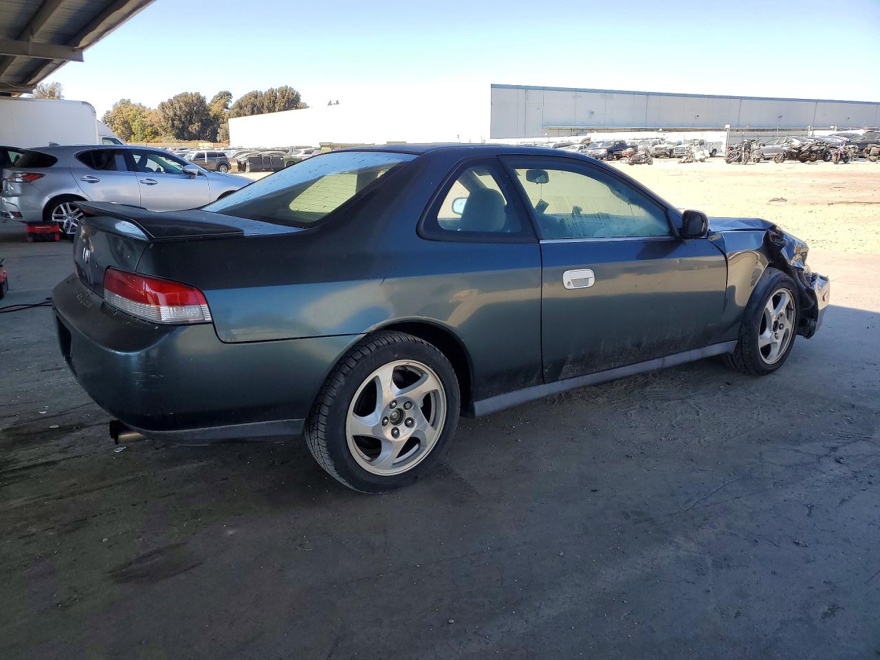 1997 Honda Prelude Green vin: JHMBB6142VC002425