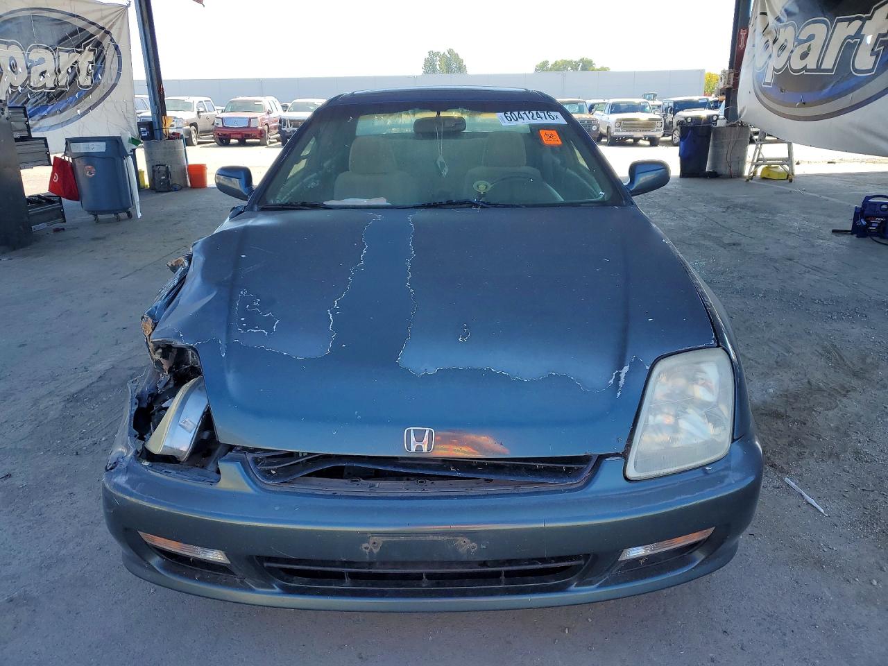 1997 Honda Prelude Green vin: JHMBB6142VC002425