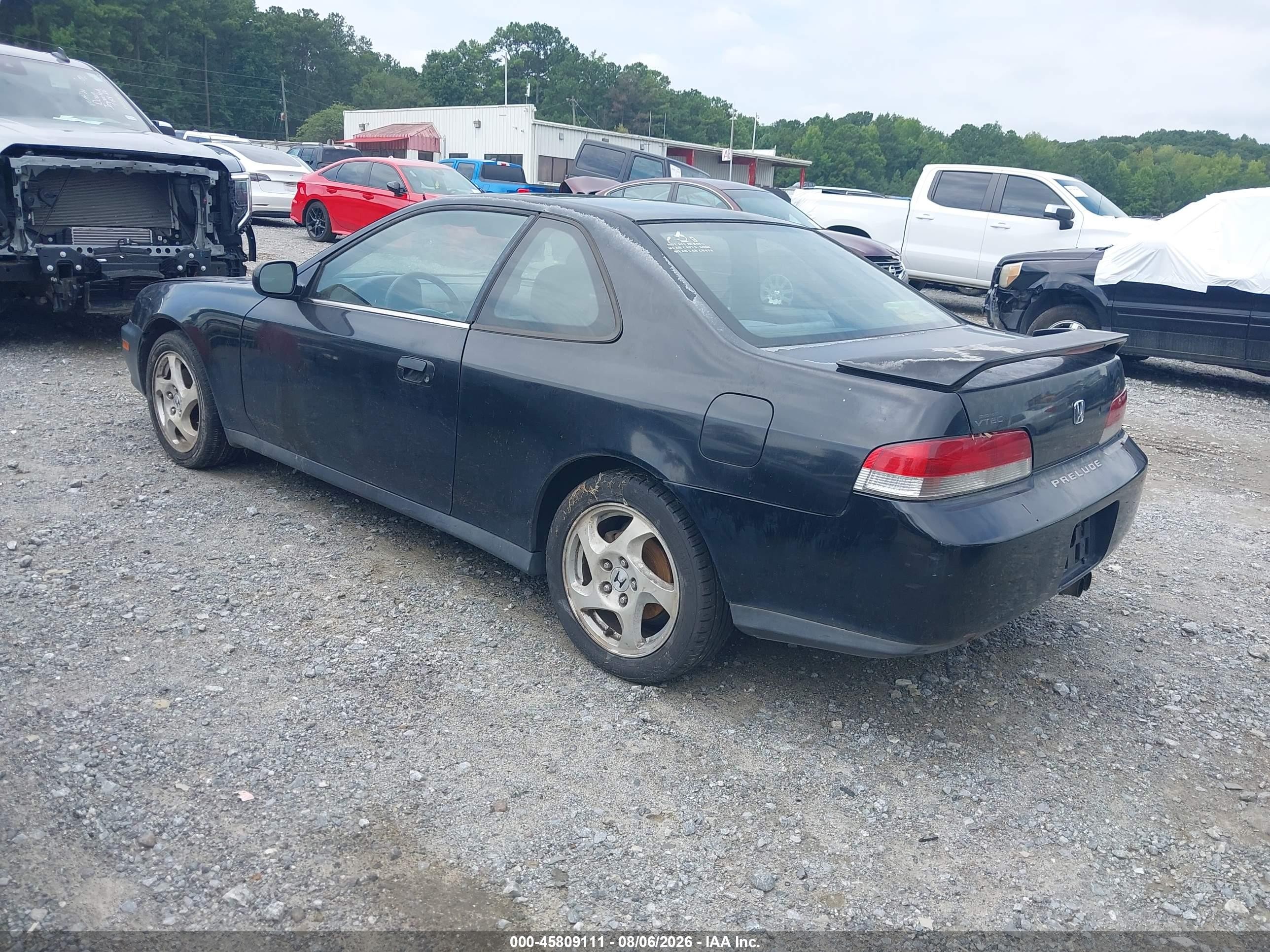 1998 Honda Prelude   Black vin: JHMBB6142WC010185