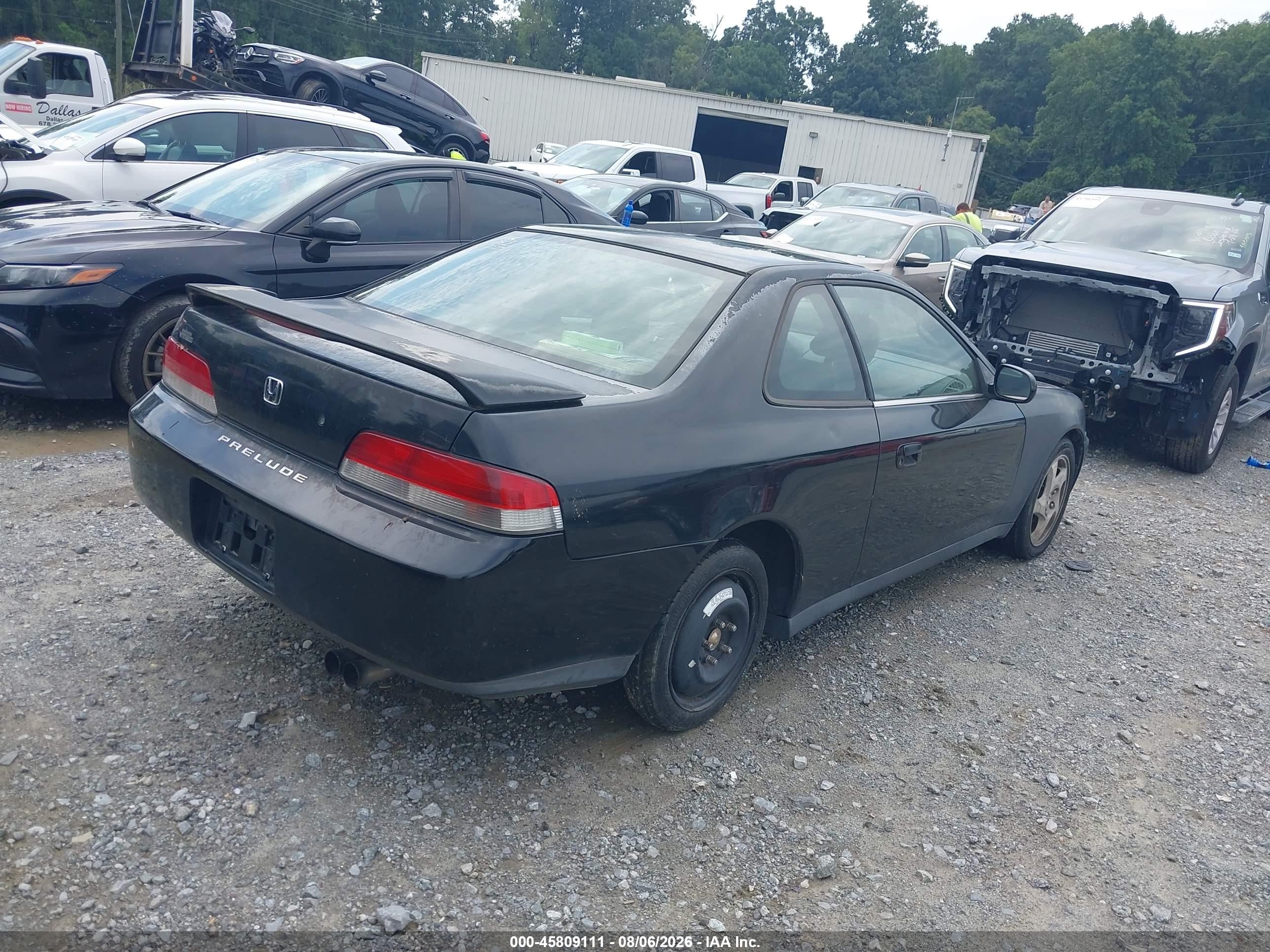 1998 Honda Prelude   Black vin: JHMBB6142WC010185