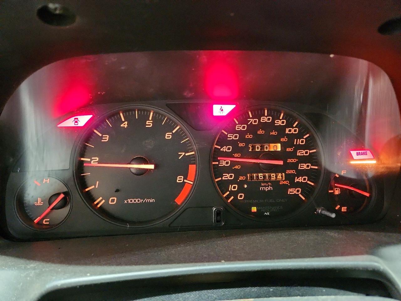 2001 Honda Prelude Blue vin: JHMBB61431C001343