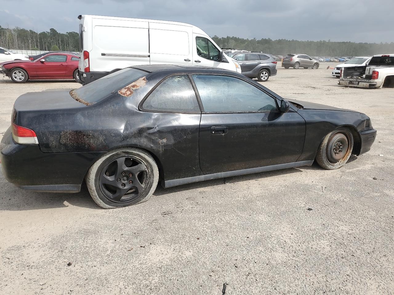 1997 Honda Prelude Black vin: JHMBB6144VC010588