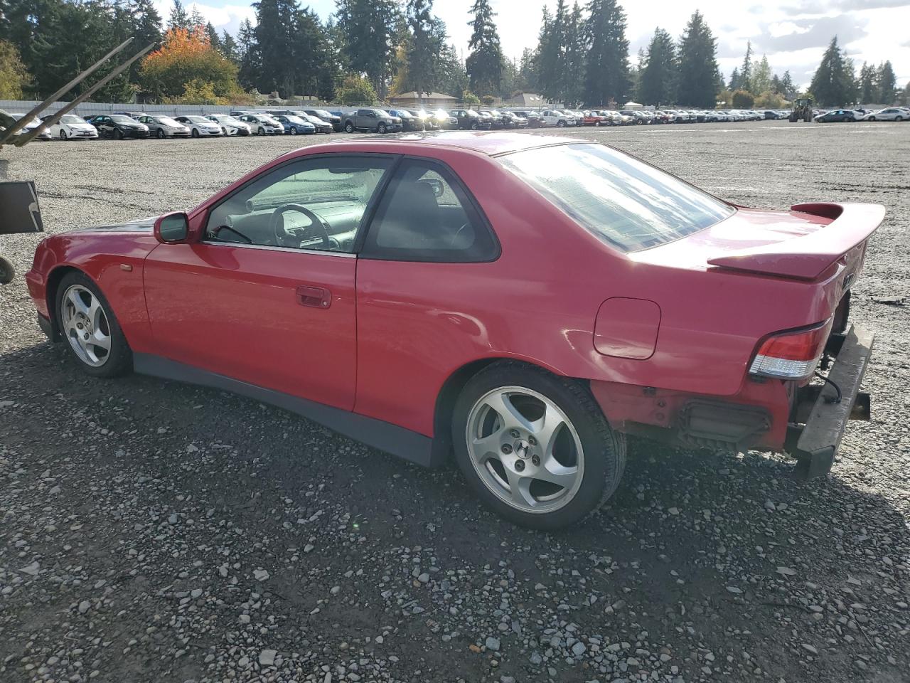 2001 Honda Prelude Red vin: JHMBB61451C006799