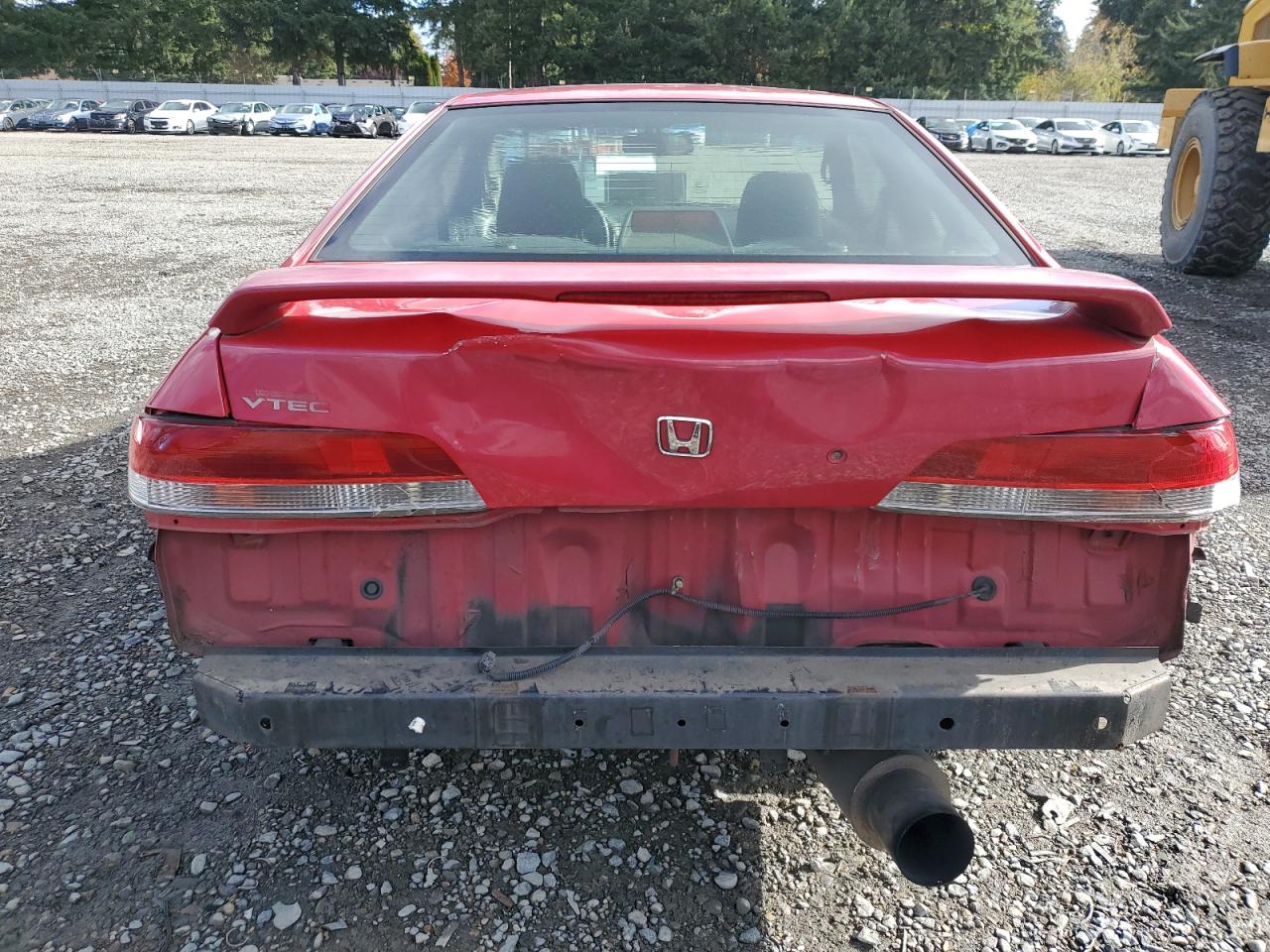 2001 Honda Prelude Red vin: JHMBB61451C006799