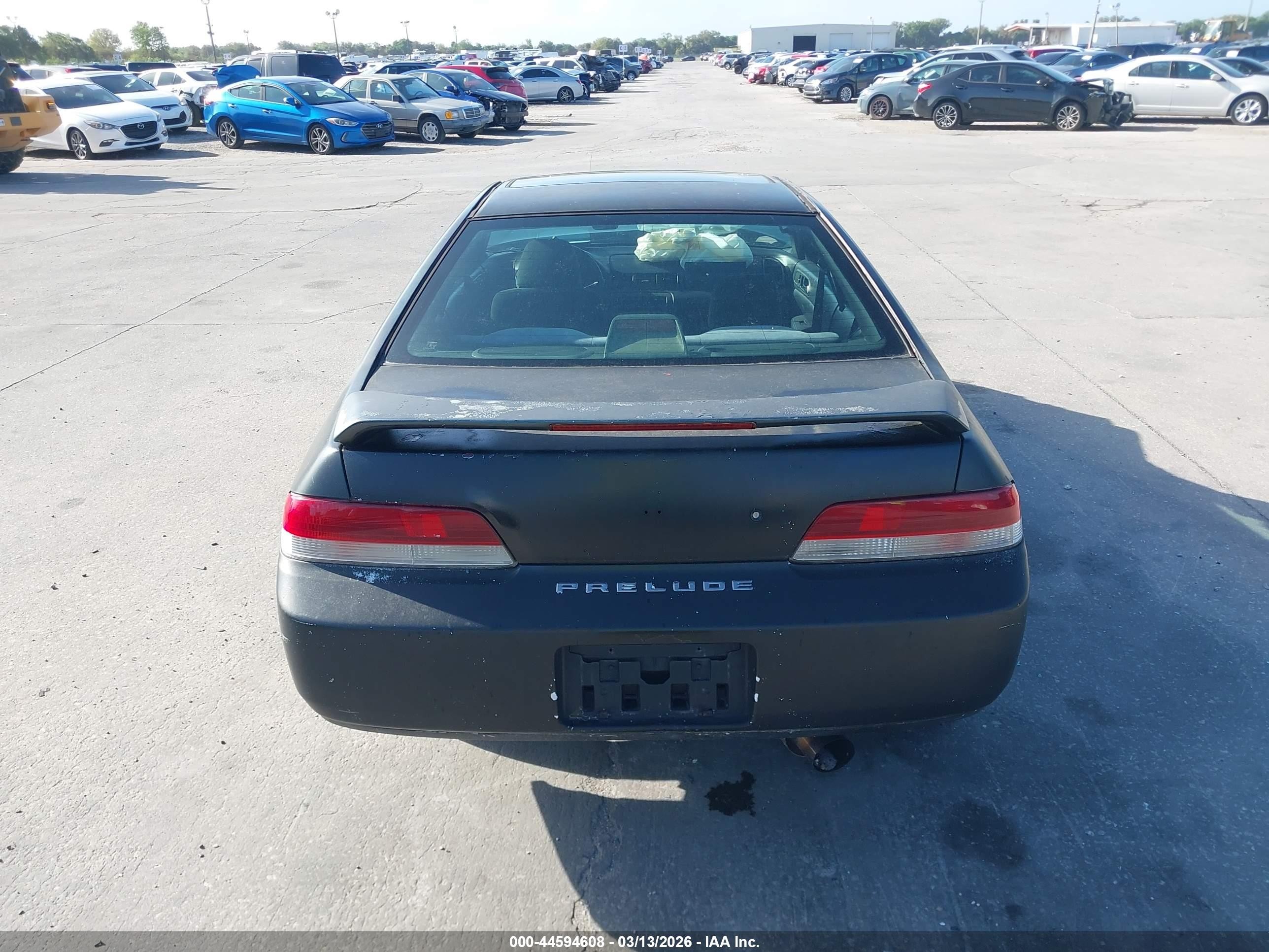 1997 Honda Prelude   Black vin: JHMBB6145VC002614