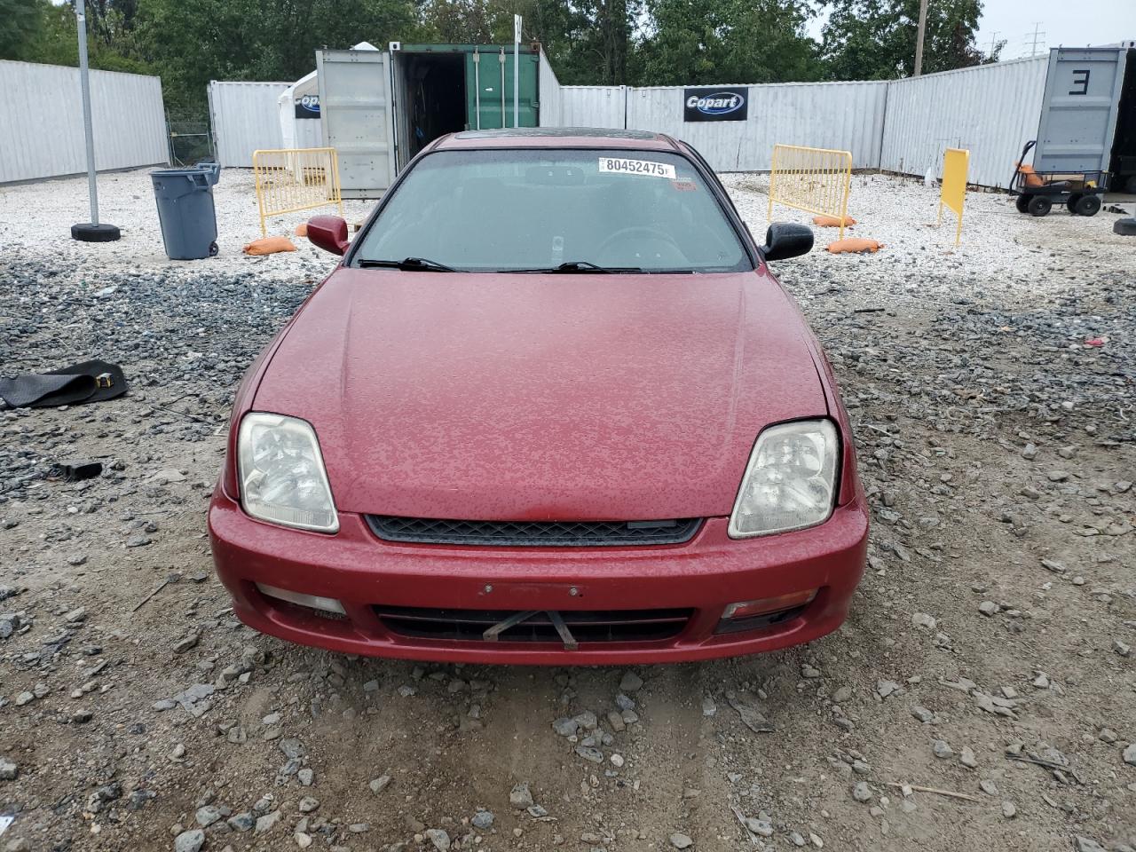 1997 Honda Prelude Red vin: JHMBB6146VC005909