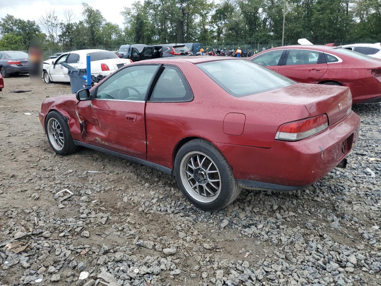 1997 Honda Prelude Red vin: JHMBB6146VC005909