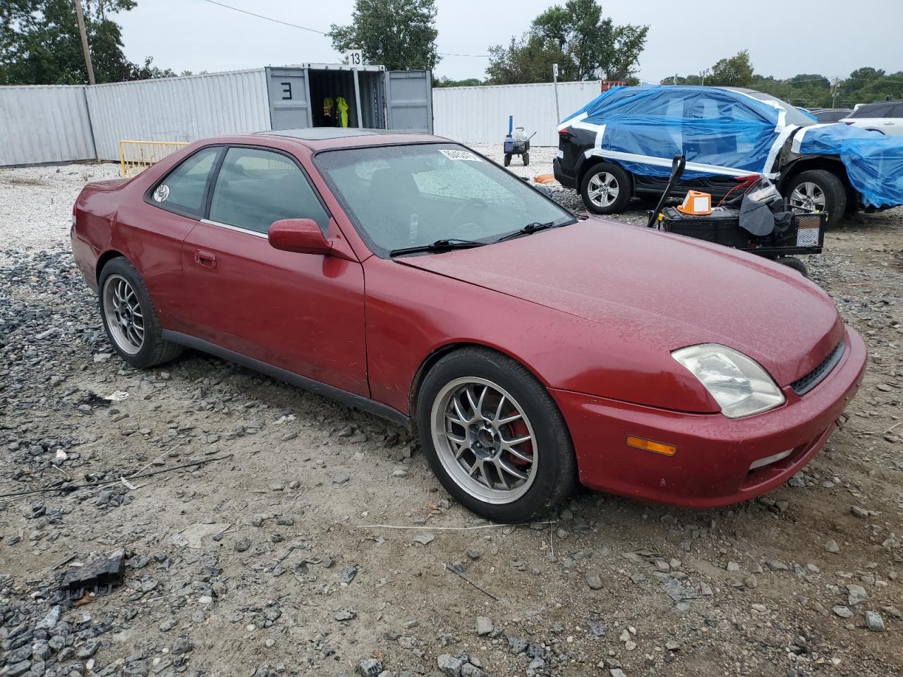 1997 Honda Prelude Red vin: JHMBB6146VC005909
