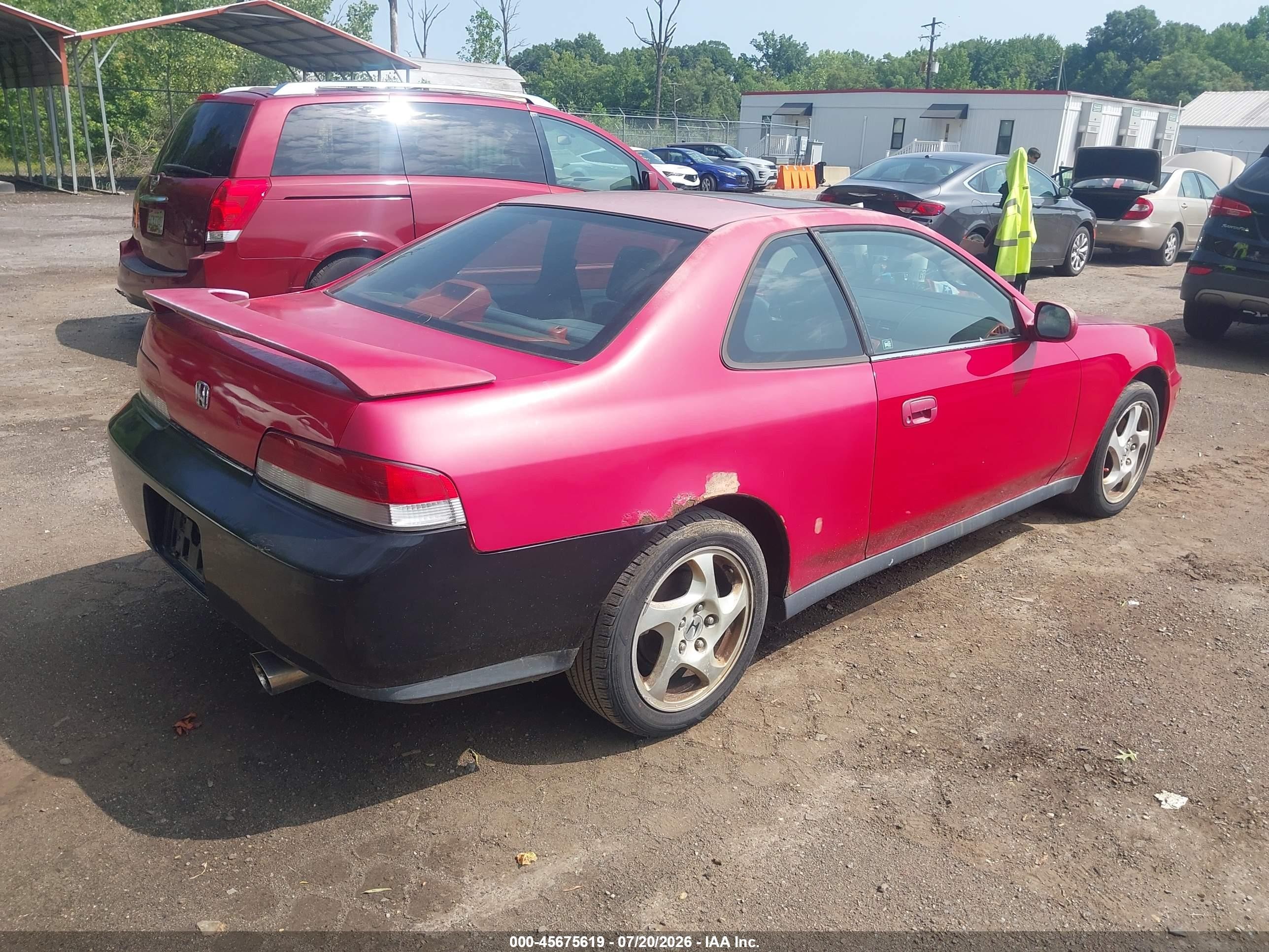 2001 Honda Prelude   Red vin: JHMBB61471C002964
