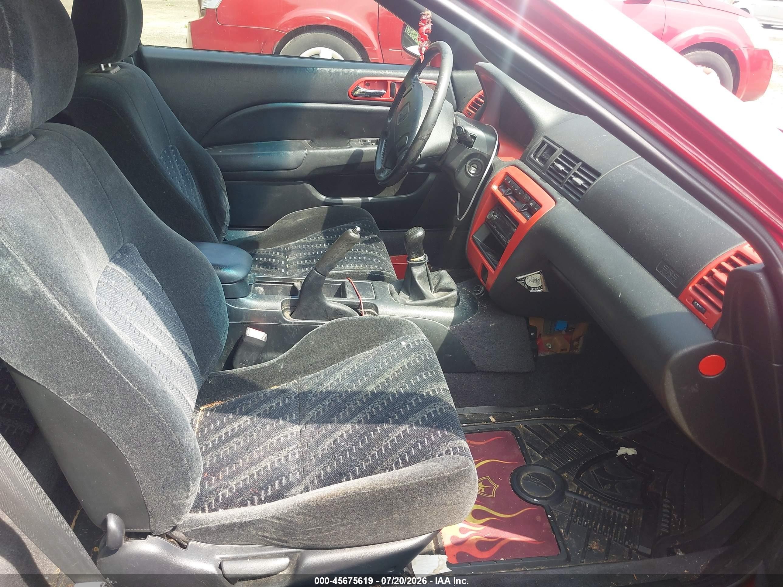 2001 Honda Prelude   Red vin: JHMBB61471C002964
