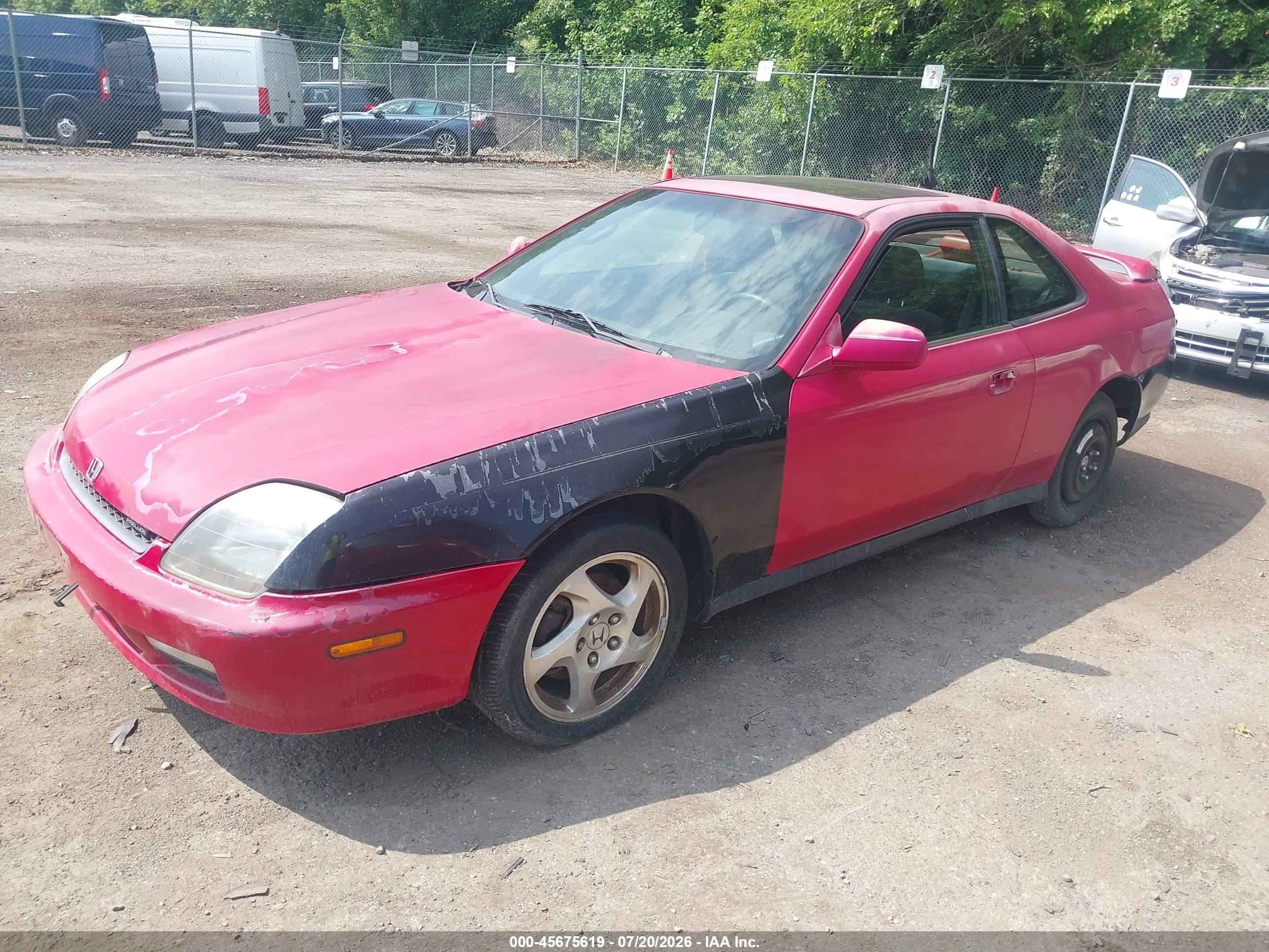 2001 Honda Prelude   Red vin: JHMBB61471C002964