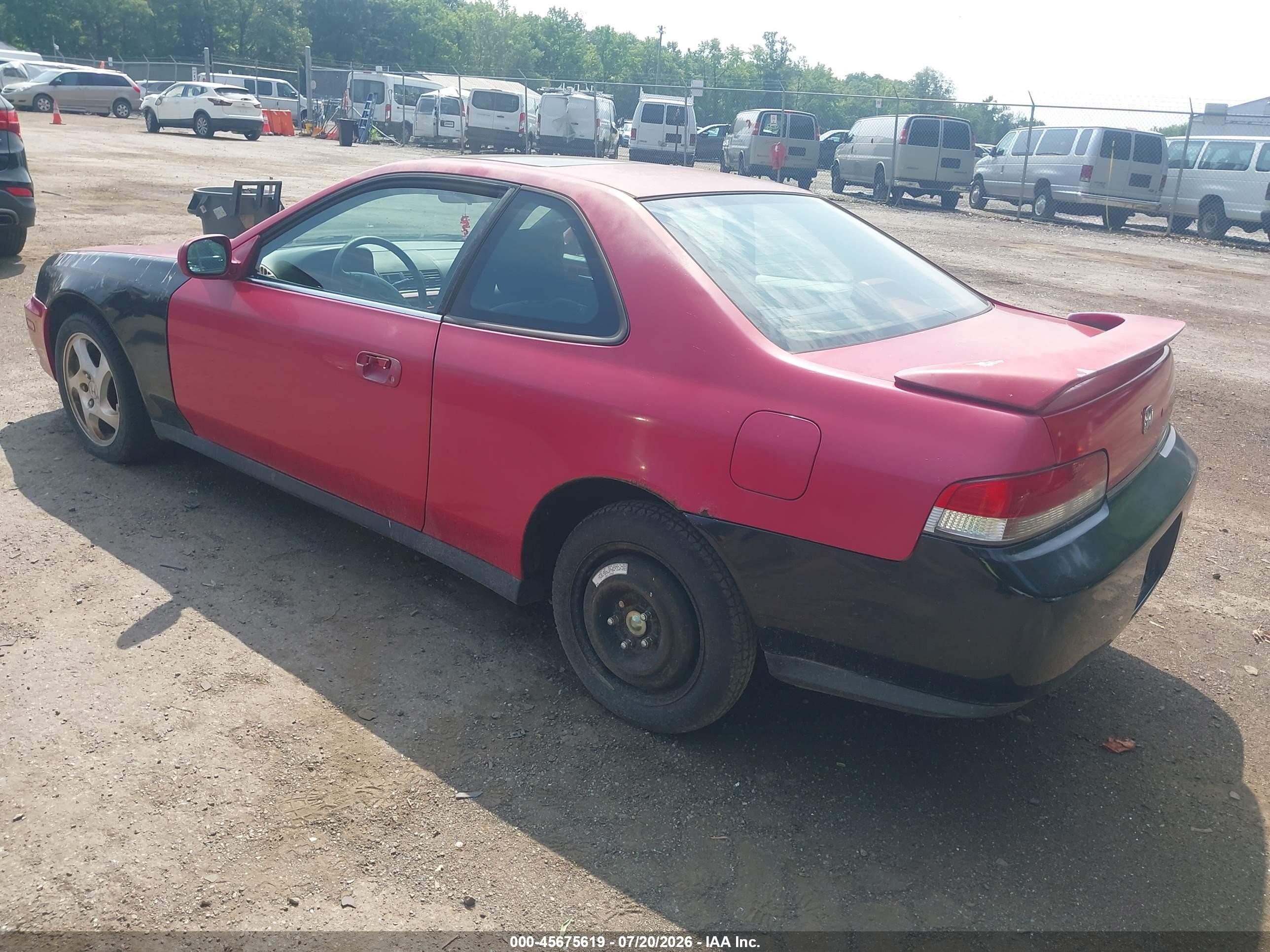 2001 Honda Prelude   Red vin: JHMBB61471C002964
