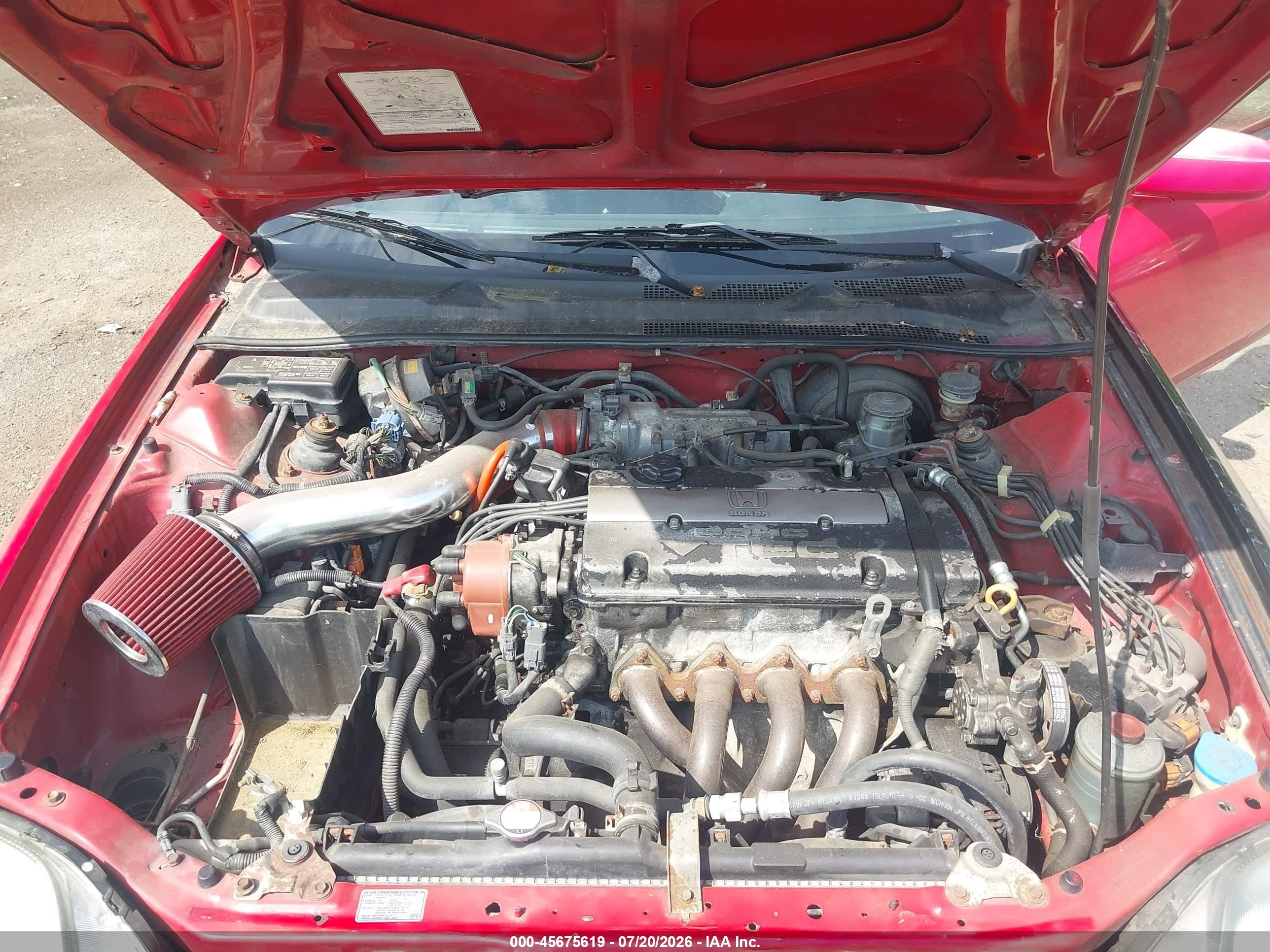 2001 Honda Prelude   Red vin: JHMBB61471C002964