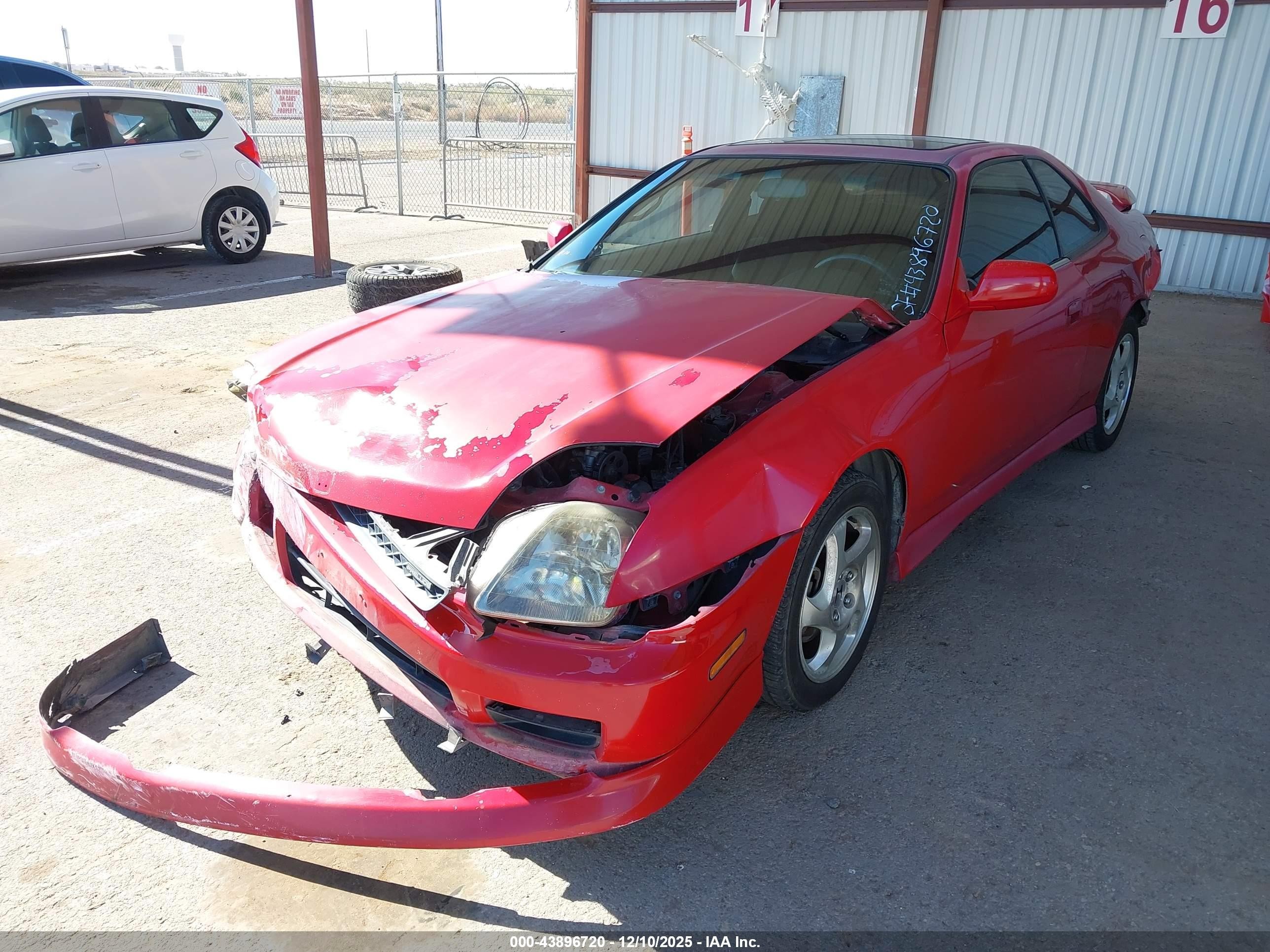 2001 Honda Prelude   Red vin: JHMBB61471C004326