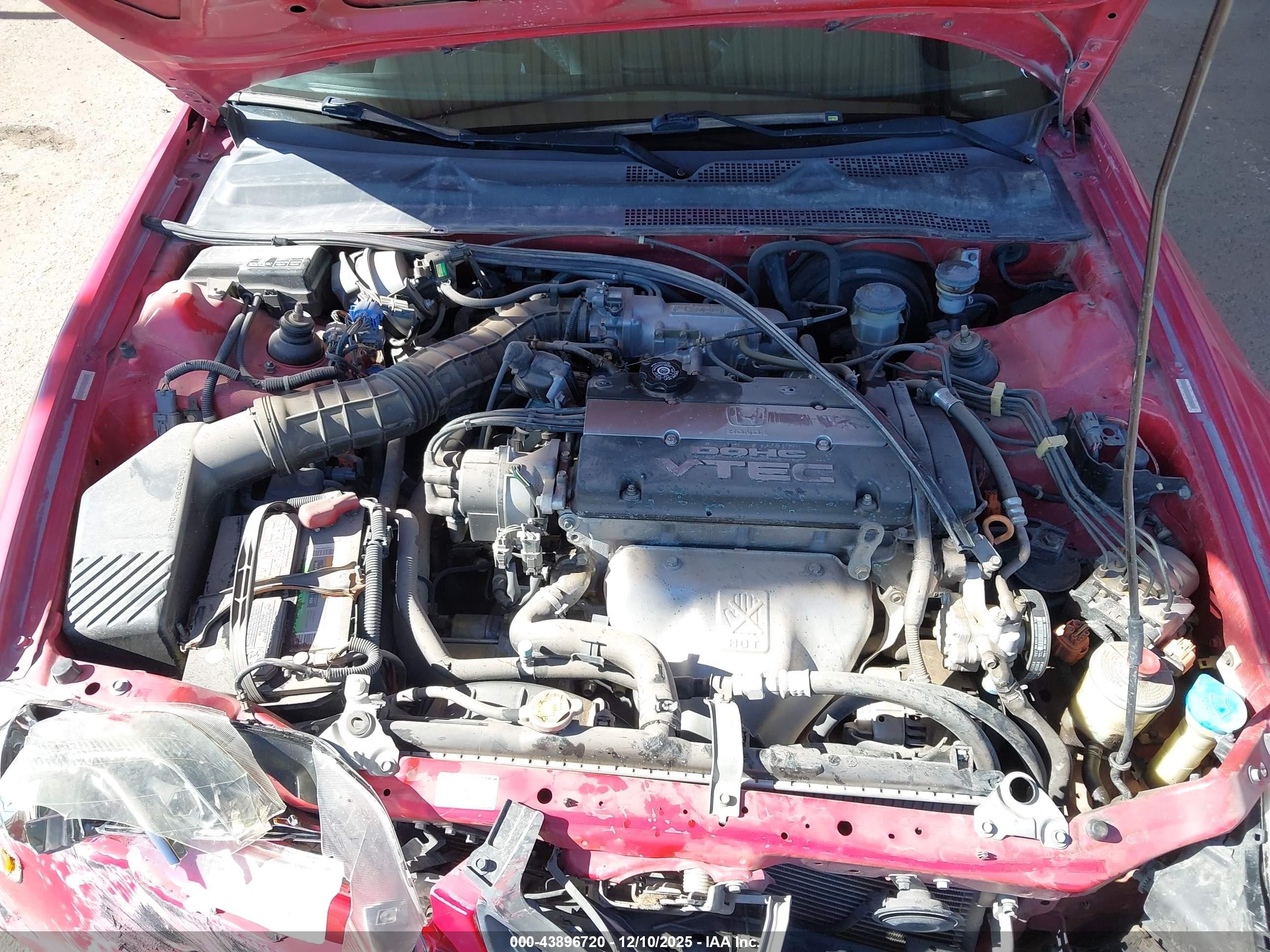 2001 Honda Prelude   Red vin: JHMBB61471C004326